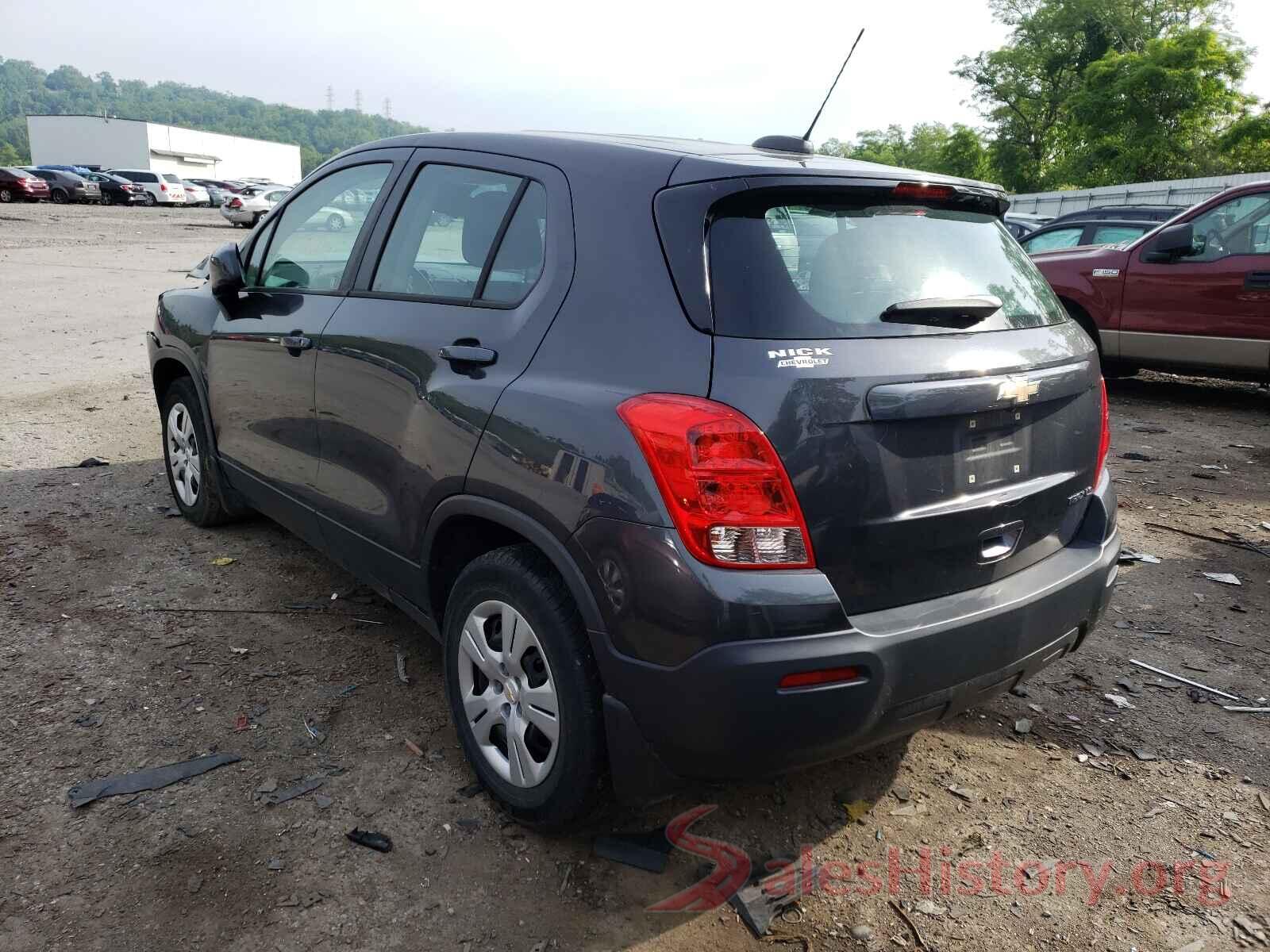 3GNCJKSB1GL214357 2016 CHEVROLET TRAX