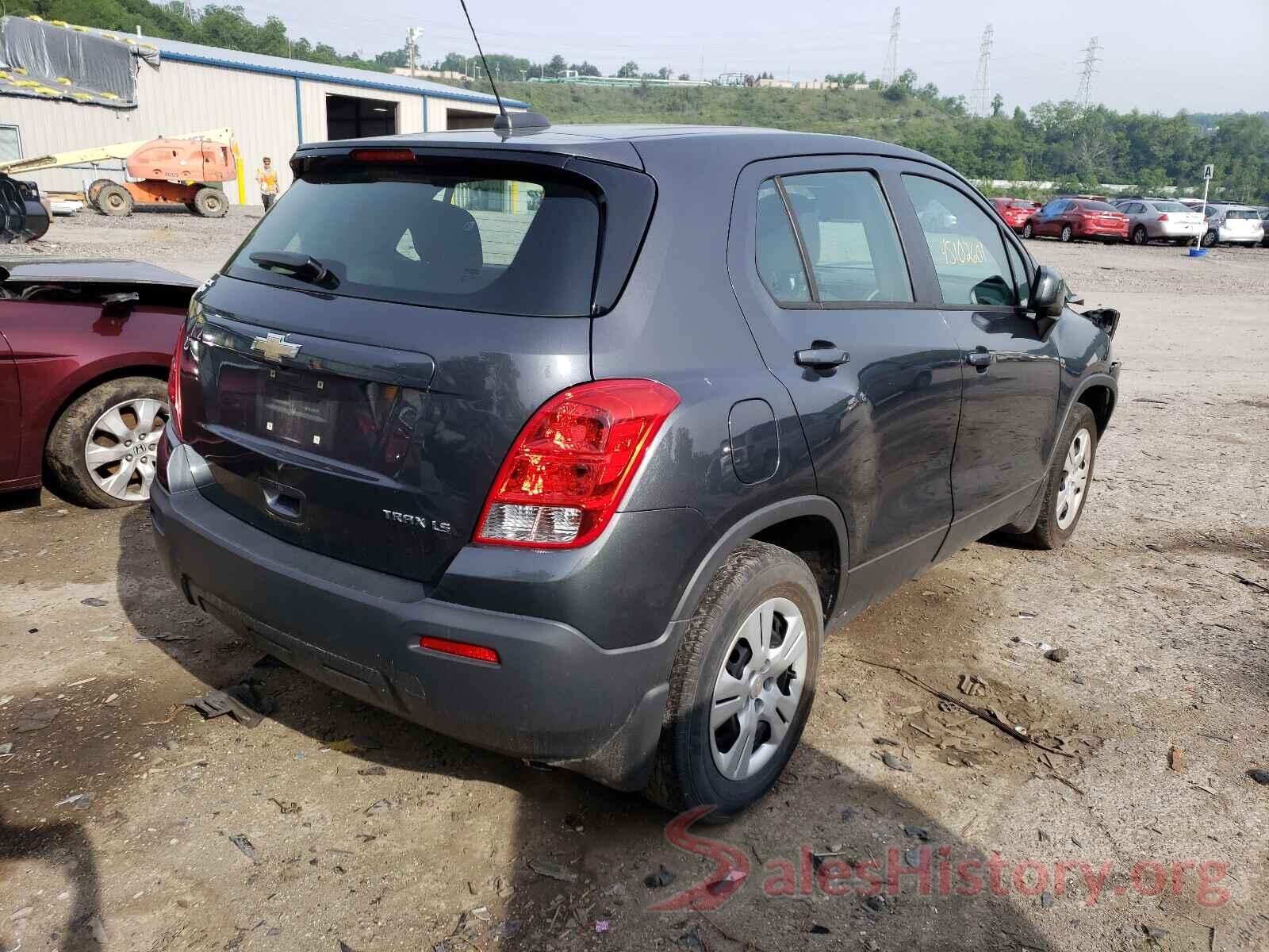 3GNCJKSB1GL214357 2016 CHEVROLET TRAX