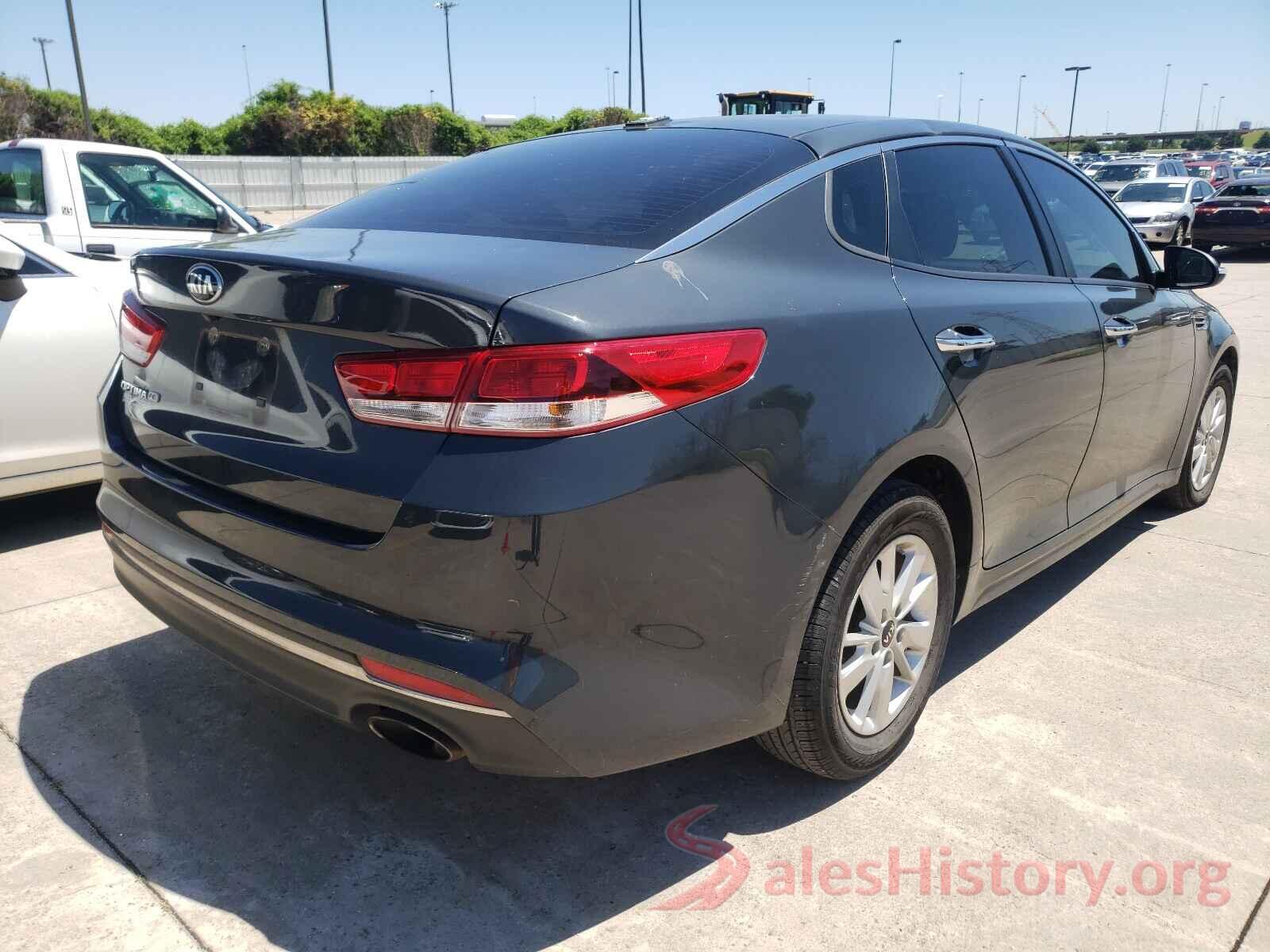 KNAGT4L30G5075827 2016 KIA OPTIMA