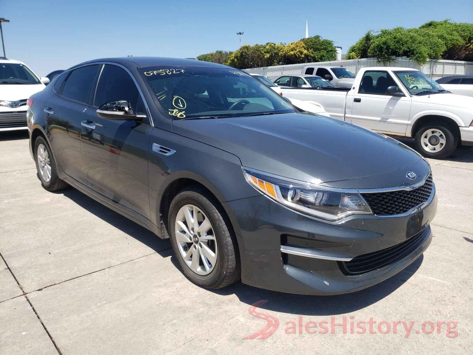 KNAGT4L30G5075827 2016 KIA OPTIMA