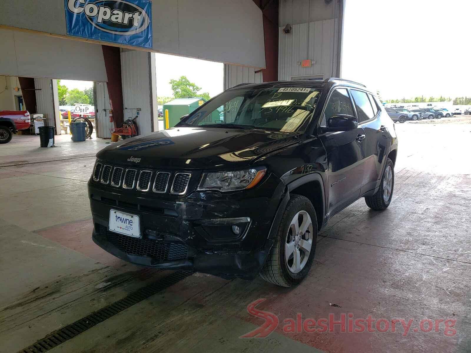 3C4NJDBB7KT754916 2019 JEEP COMPASS