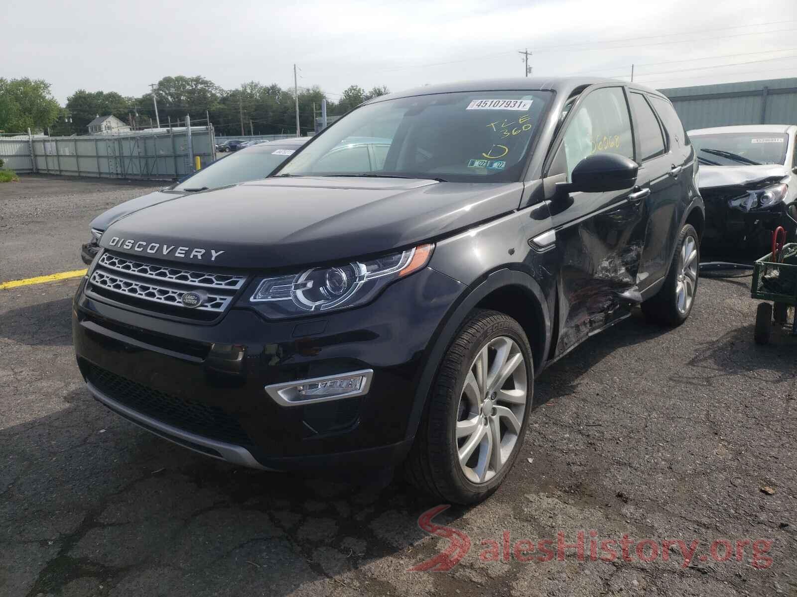 SALCT2BG4GH617559 2016 LAND ROVER DISCOVERY