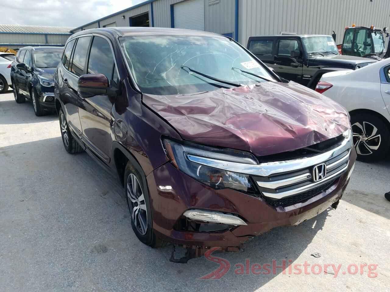 5FNYF5H31HB006318 2017 HONDA PILOT