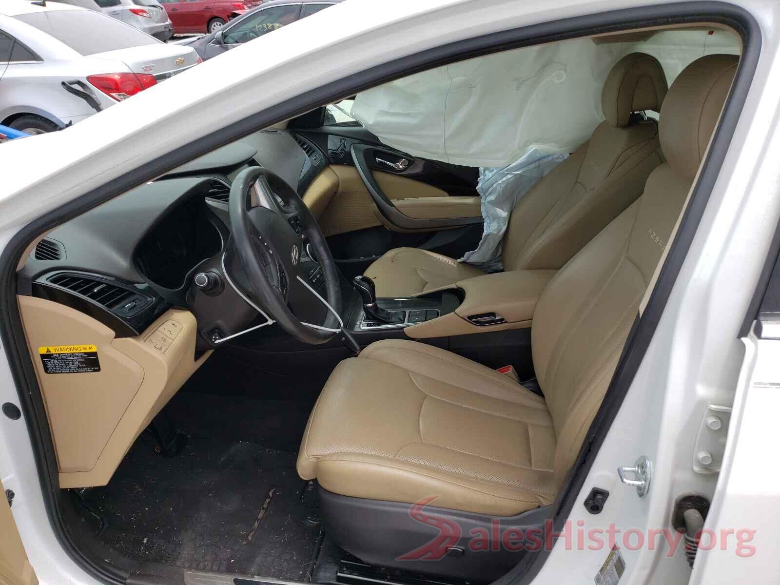 KMHFG4JG6GA505873 2016 HYUNDAI AZERA