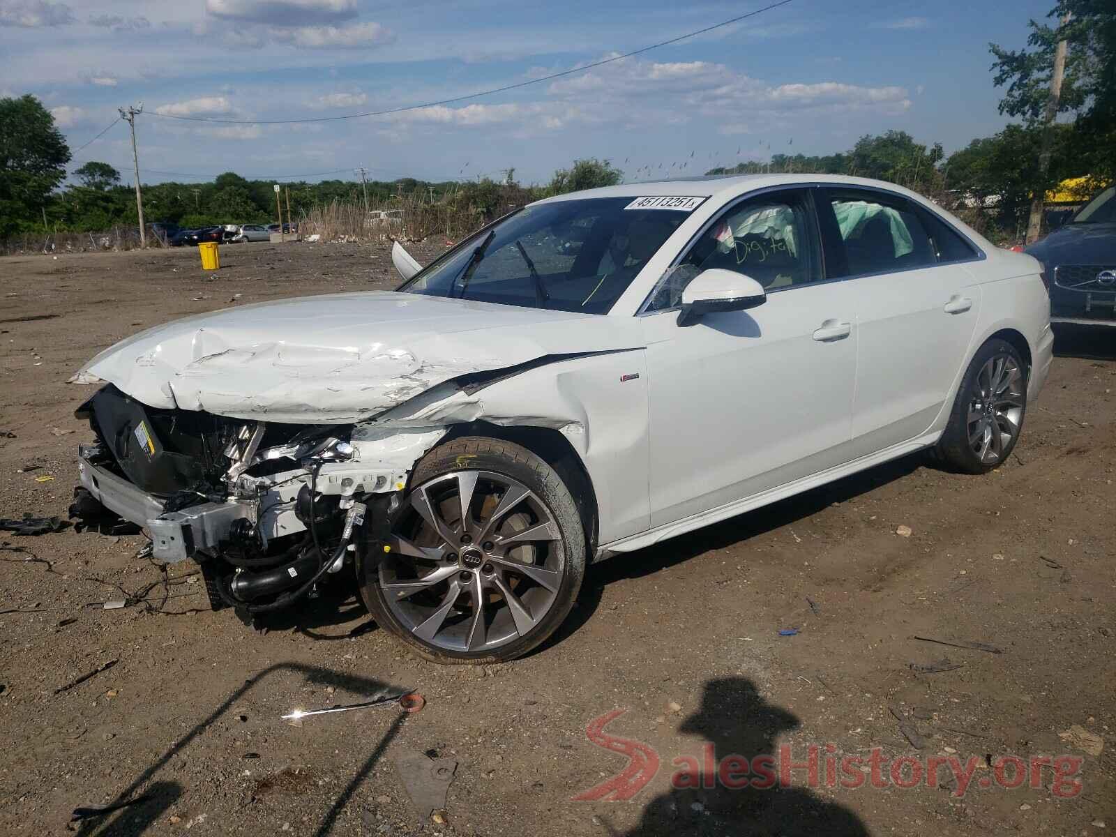 WAUEAAF46MN002506 2021 AUDI A4