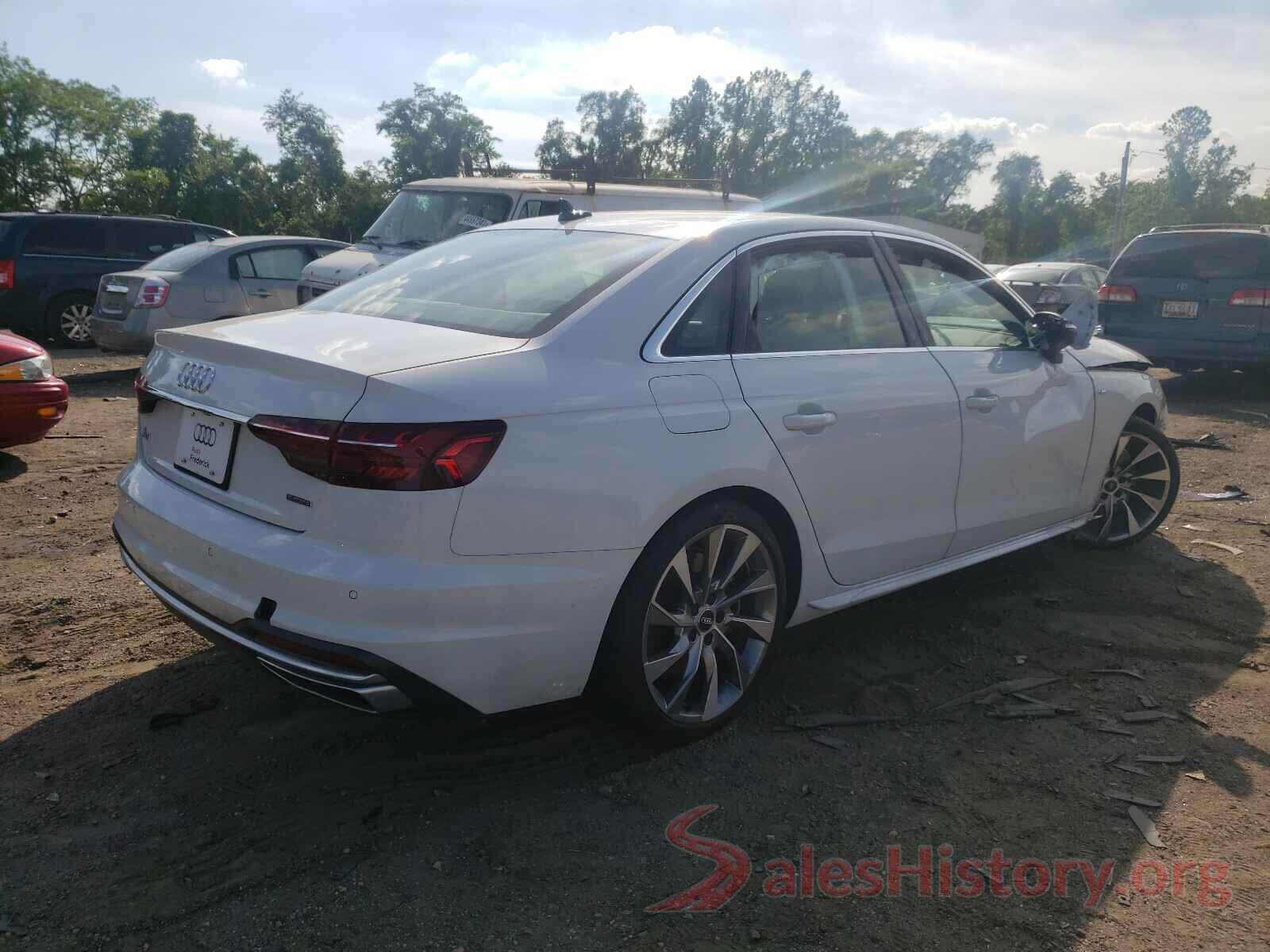 WAUEAAF46MN002506 2021 AUDI A4