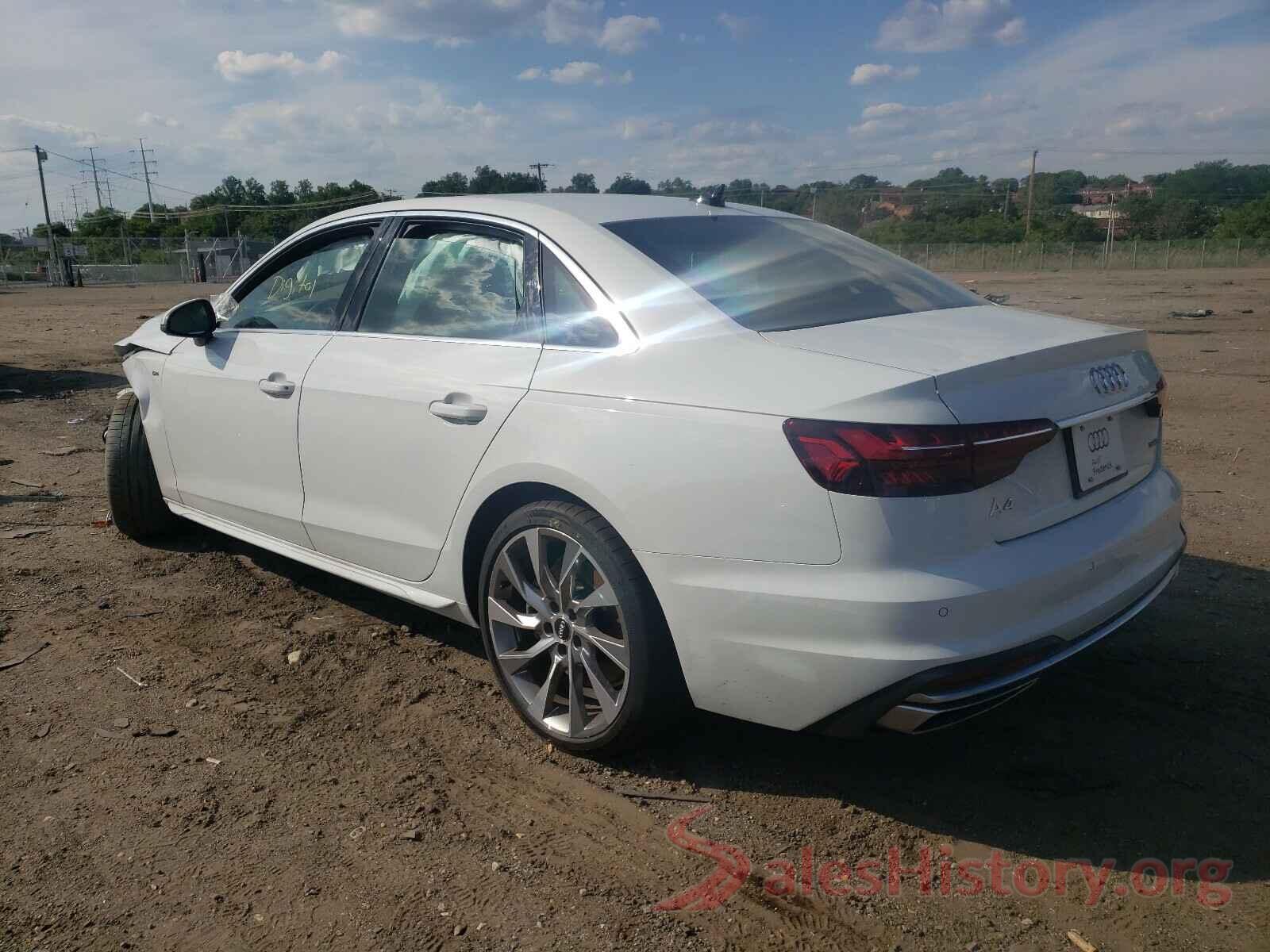 WAUEAAF46MN002506 2021 AUDI A4