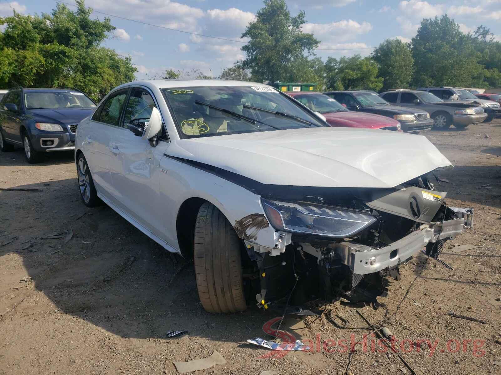 WAUEAAF46MN002506 2021 AUDI A4