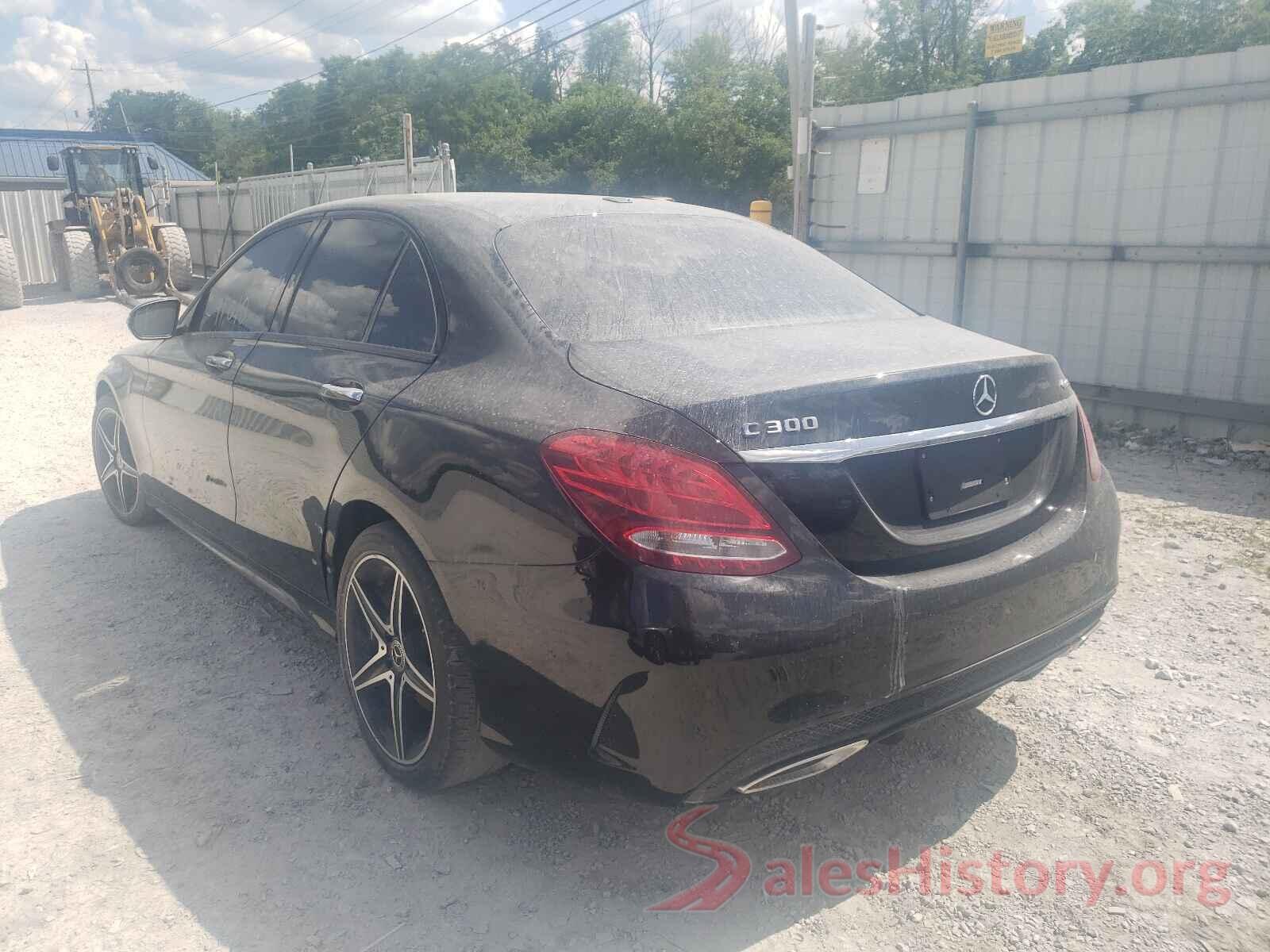 55SWF4KB3HU213373 2017 MERCEDES-BENZ C CLASS