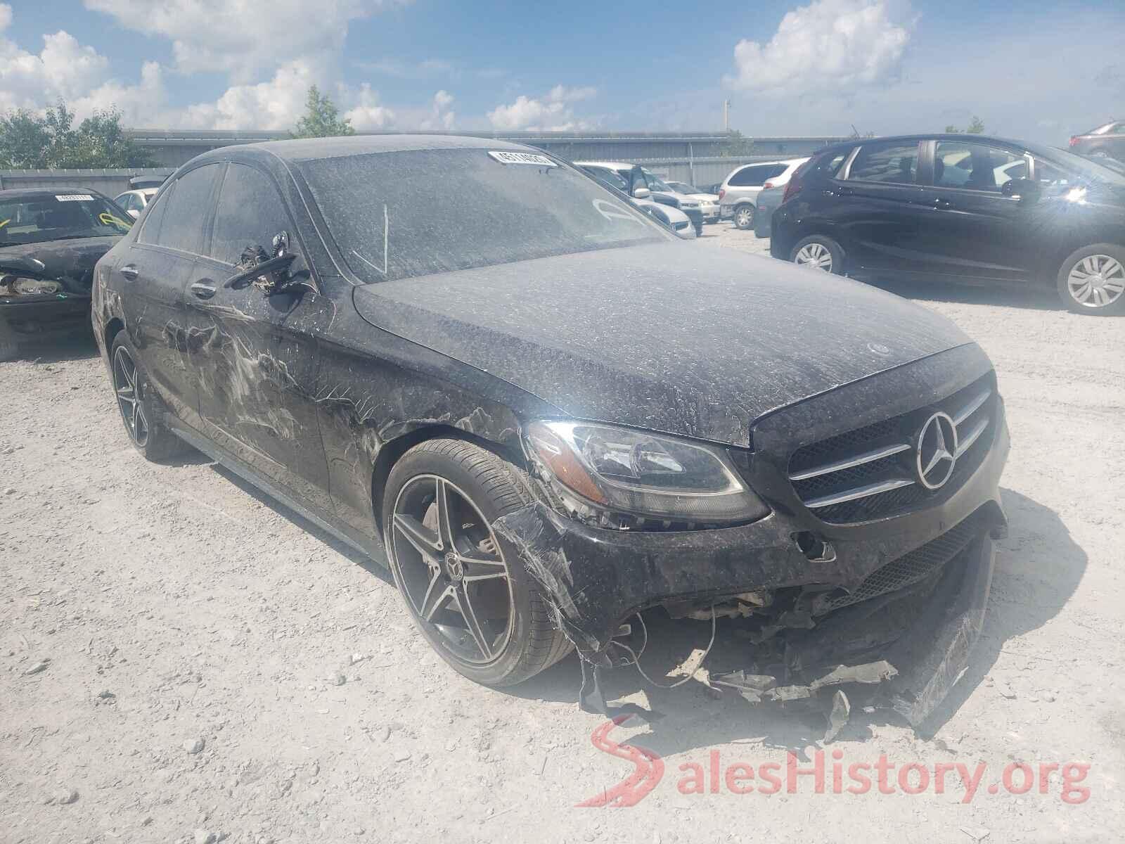 55SWF4KB3HU213373 2017 MERCEDES-BENZ C CLASS