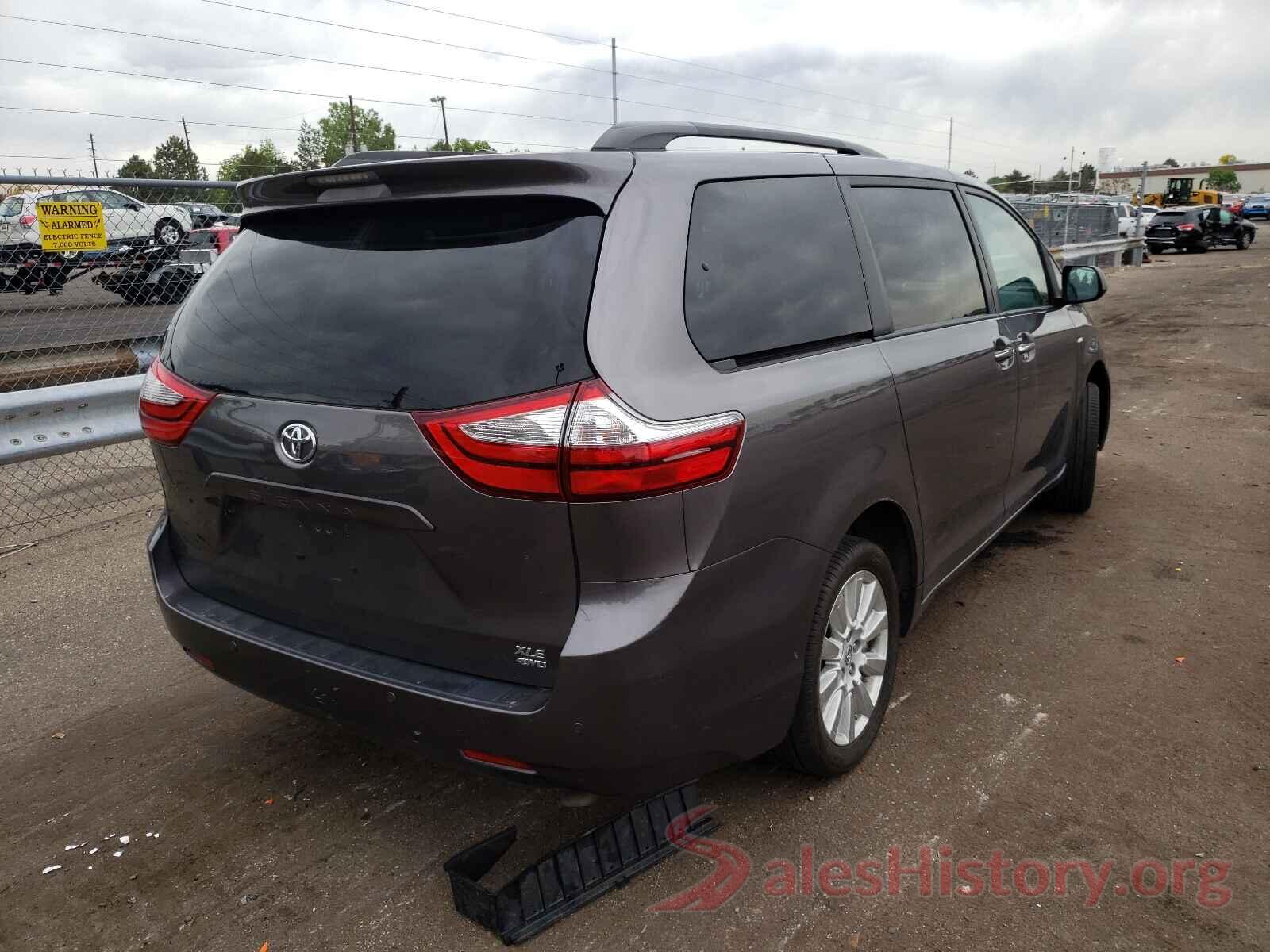 5TDDZ3DC3HS186476 2017 TOYOTA SIENNA