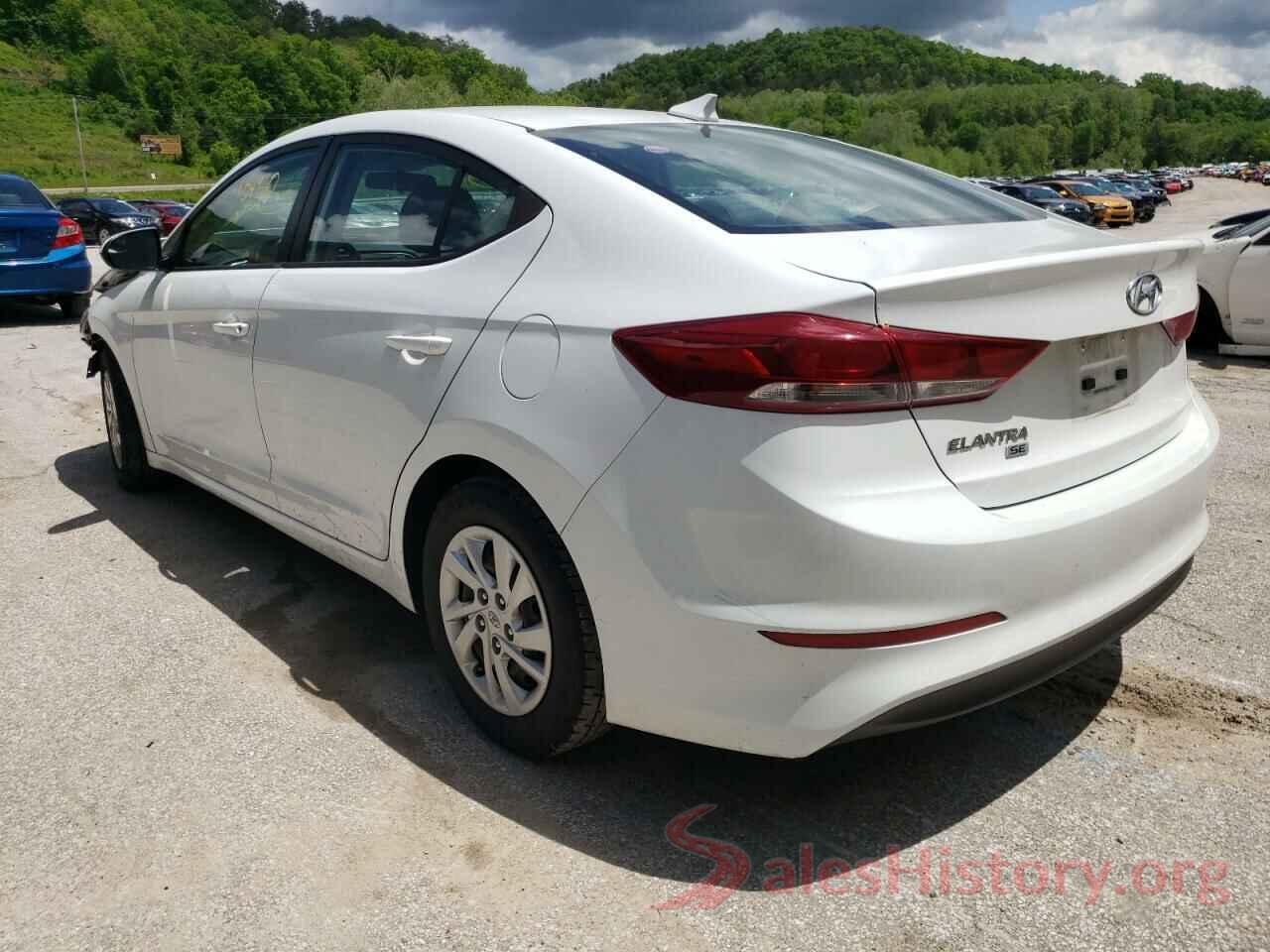 5NPD74LF0HH206955 2017 HYUNDAI ELANTRA