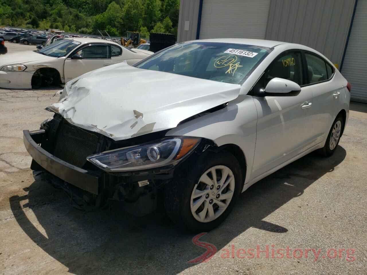 5NPD74LF0HH206955 2017 HYUNDAI ELANTRA