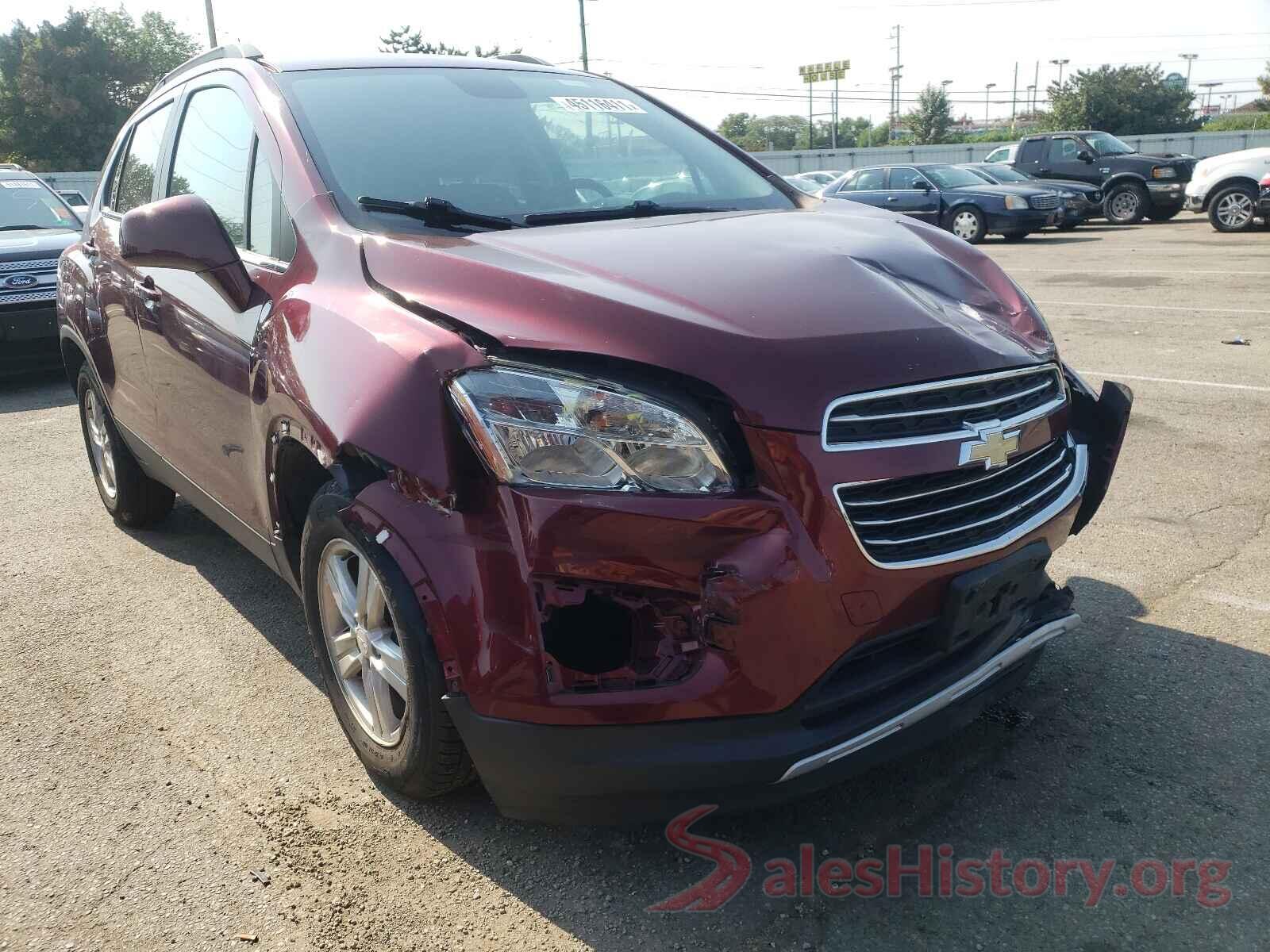 3GNCJLSB7GL261768 2016 CHEVROLET TRAX