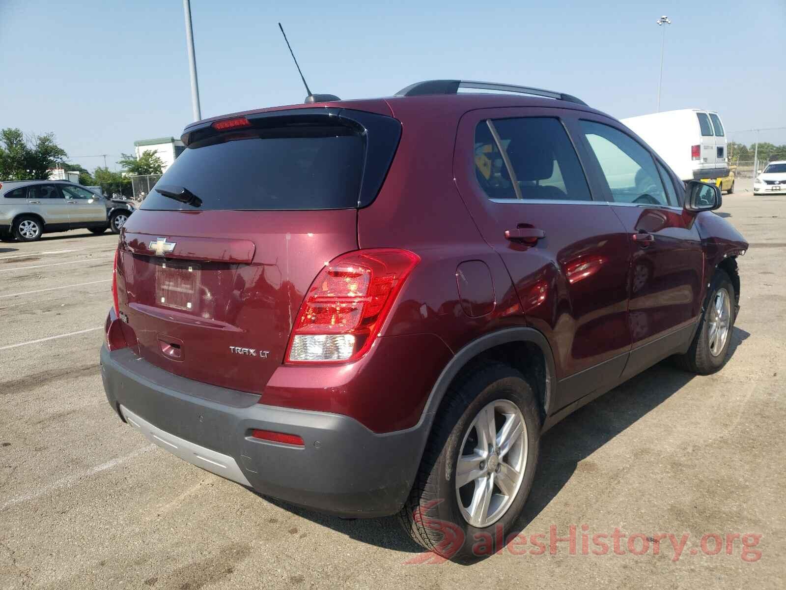 3GNCJLSB7GL261768 2016 CHEVROLET TRAX