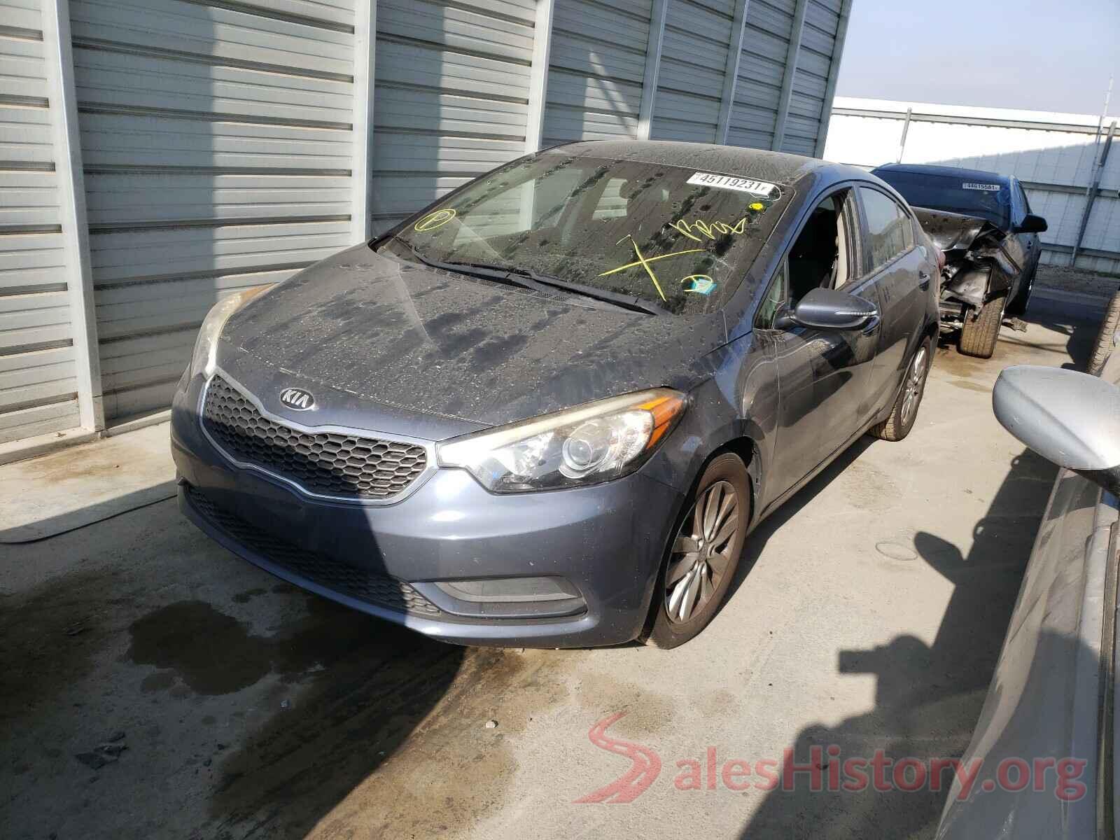 KNAFX4A68G5552498 2016 KIA FORTE