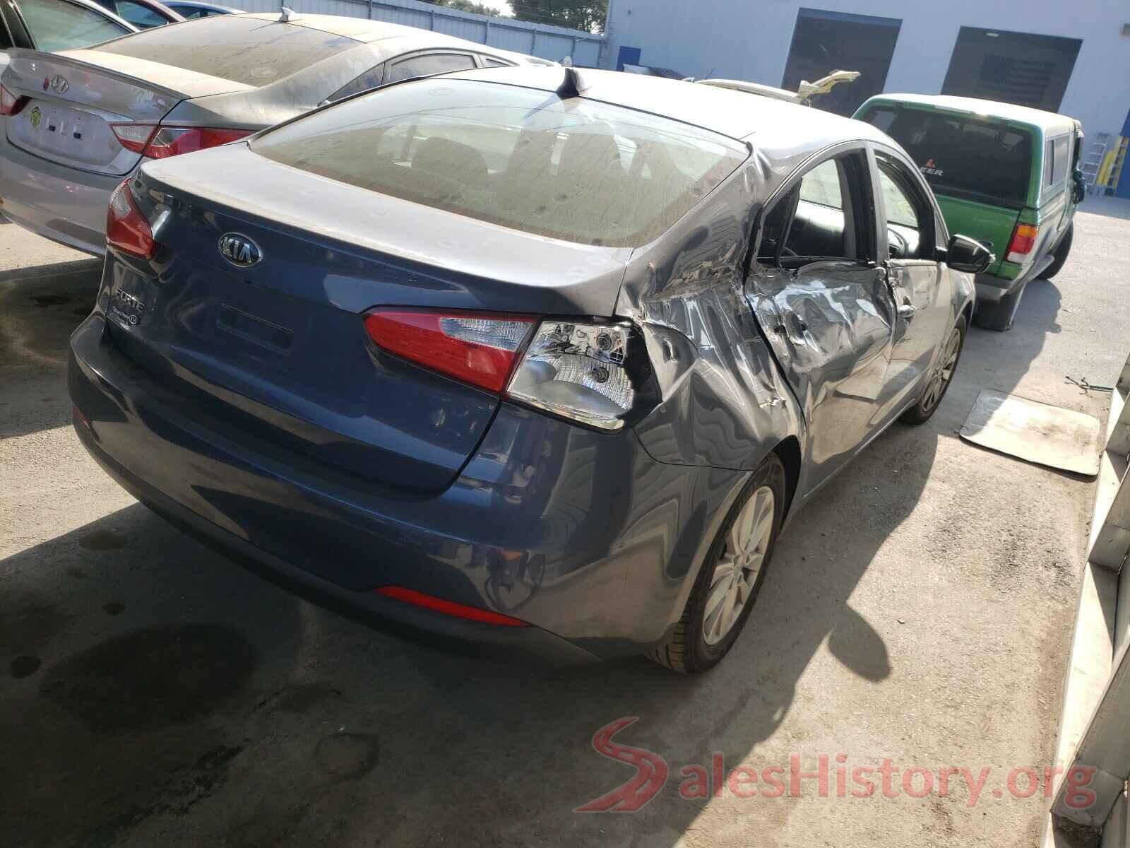 KNAFX4A68G5552498 2016 KIA FORTE