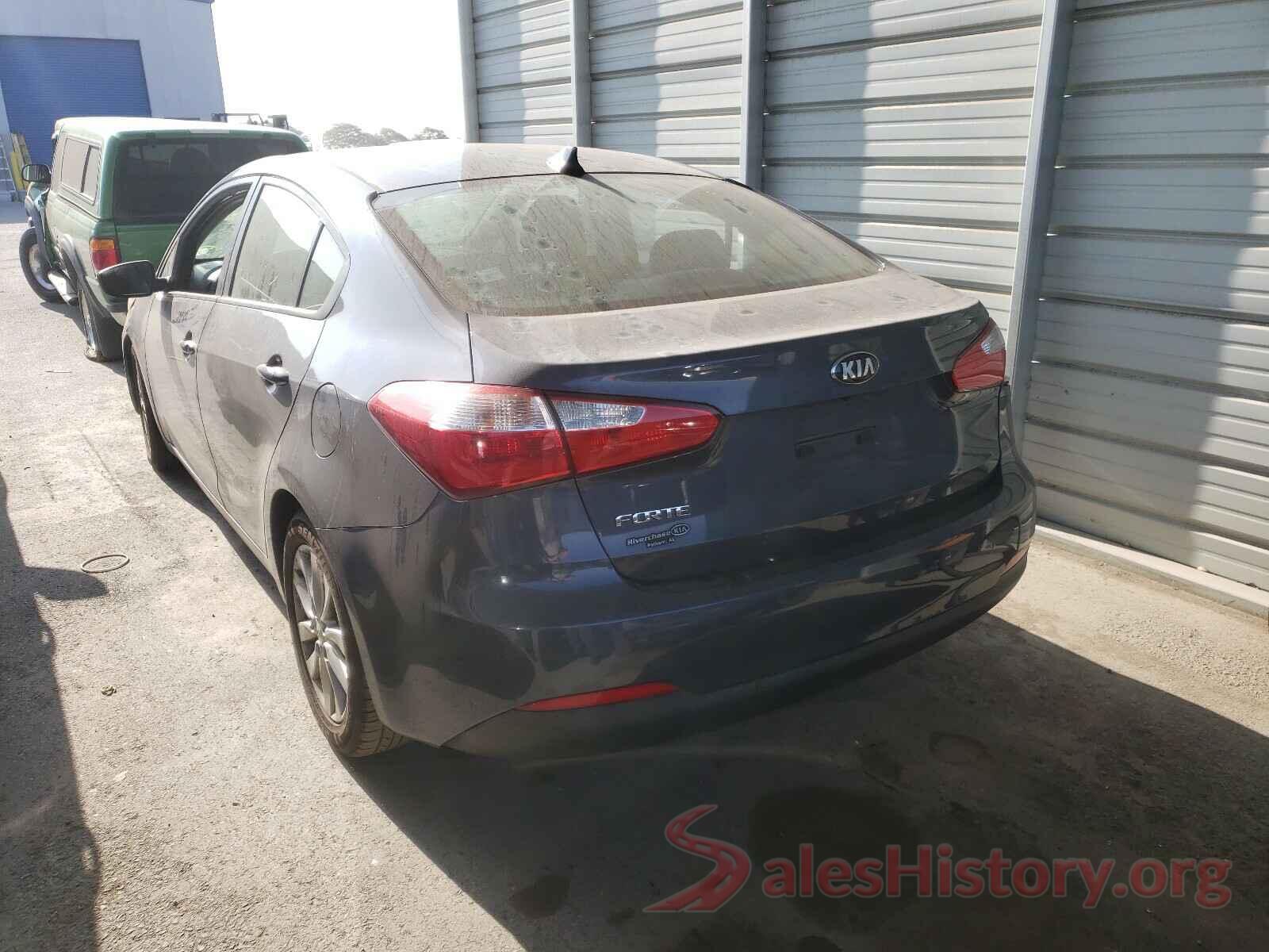 KNAFX4A68G5552498 2016 KIA FORTE