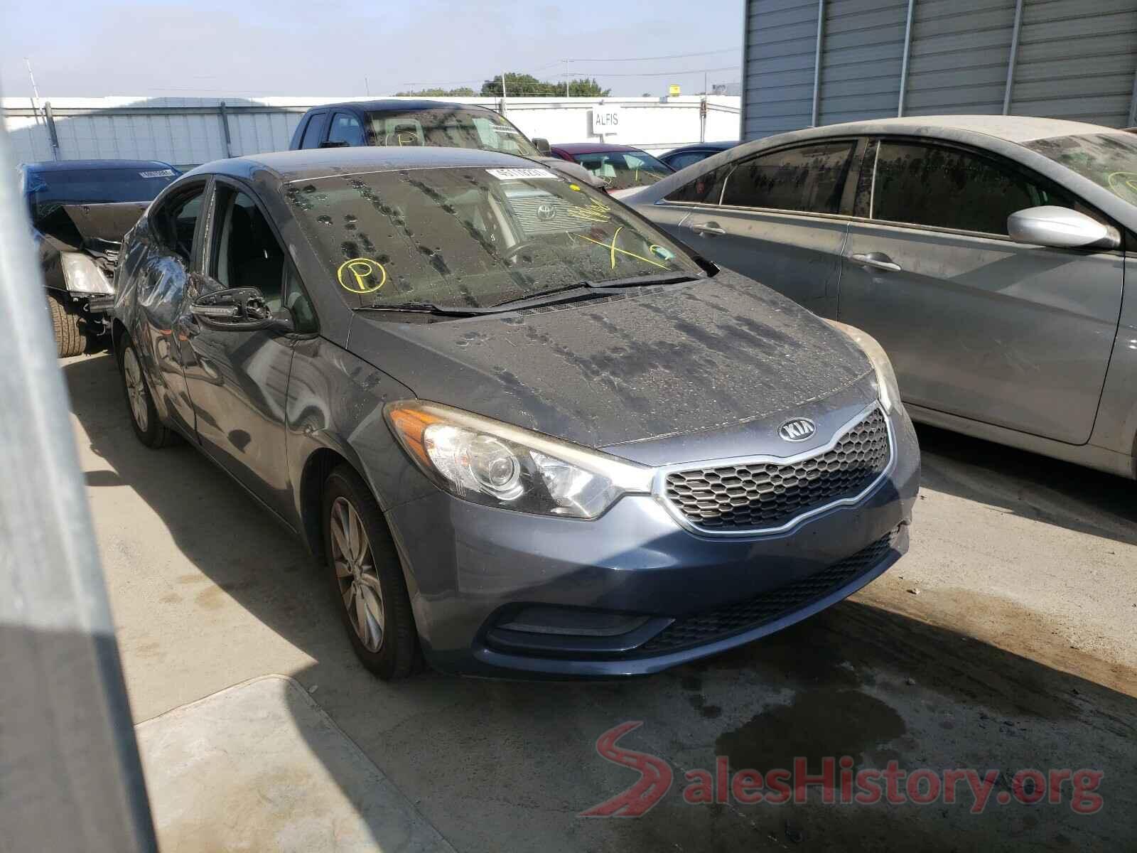 KNAFX4A68G5552498 2016 KIA FORTE