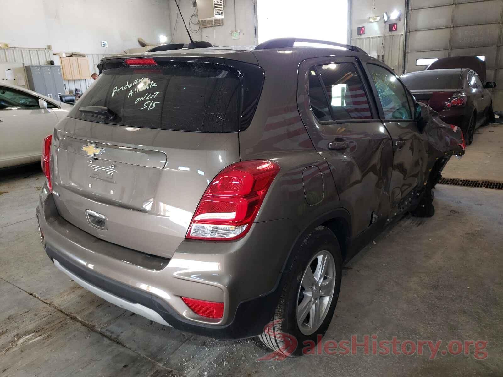 KL7CJLSB7MB318358 2021 CHEVROLET TRAX