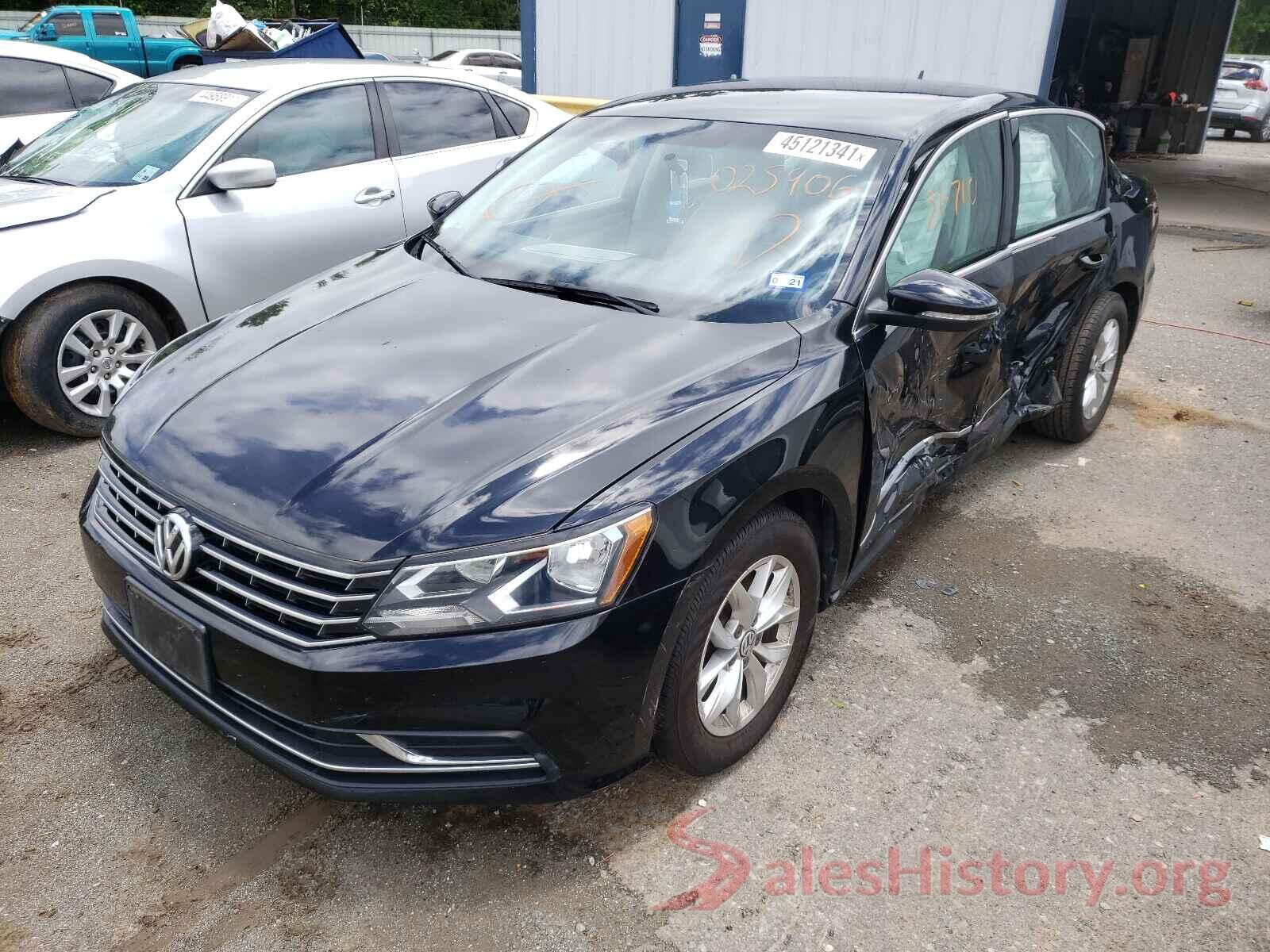 1VWAT7A32GC025906 2016 VOLKSWAGEN PASSAT