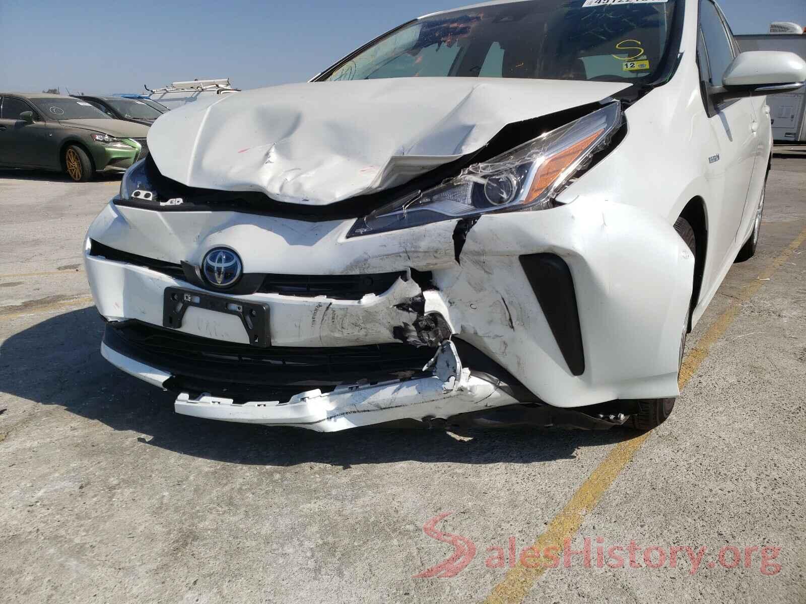 JTDKAMFU6M3127752 2021 TOYOTA PRIUS