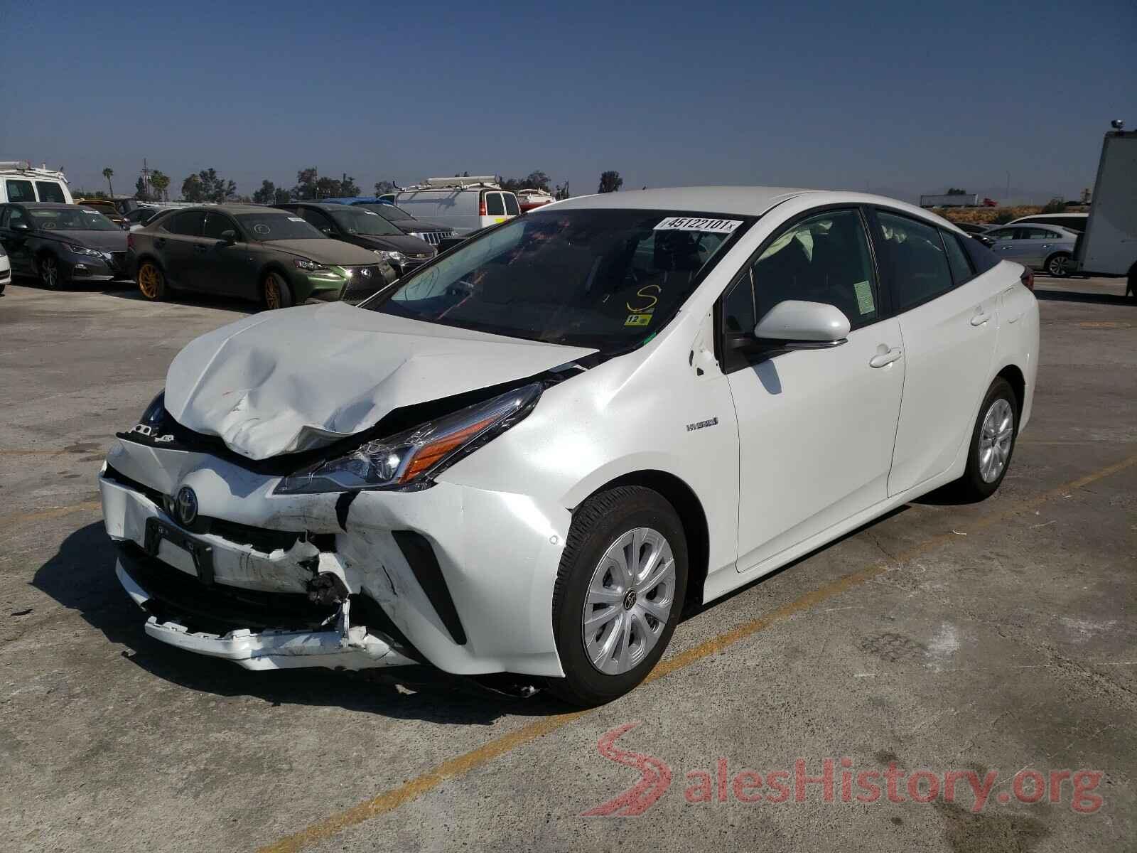 JTDKAMFU6M3127752 2021 TOYOTA PRIUS