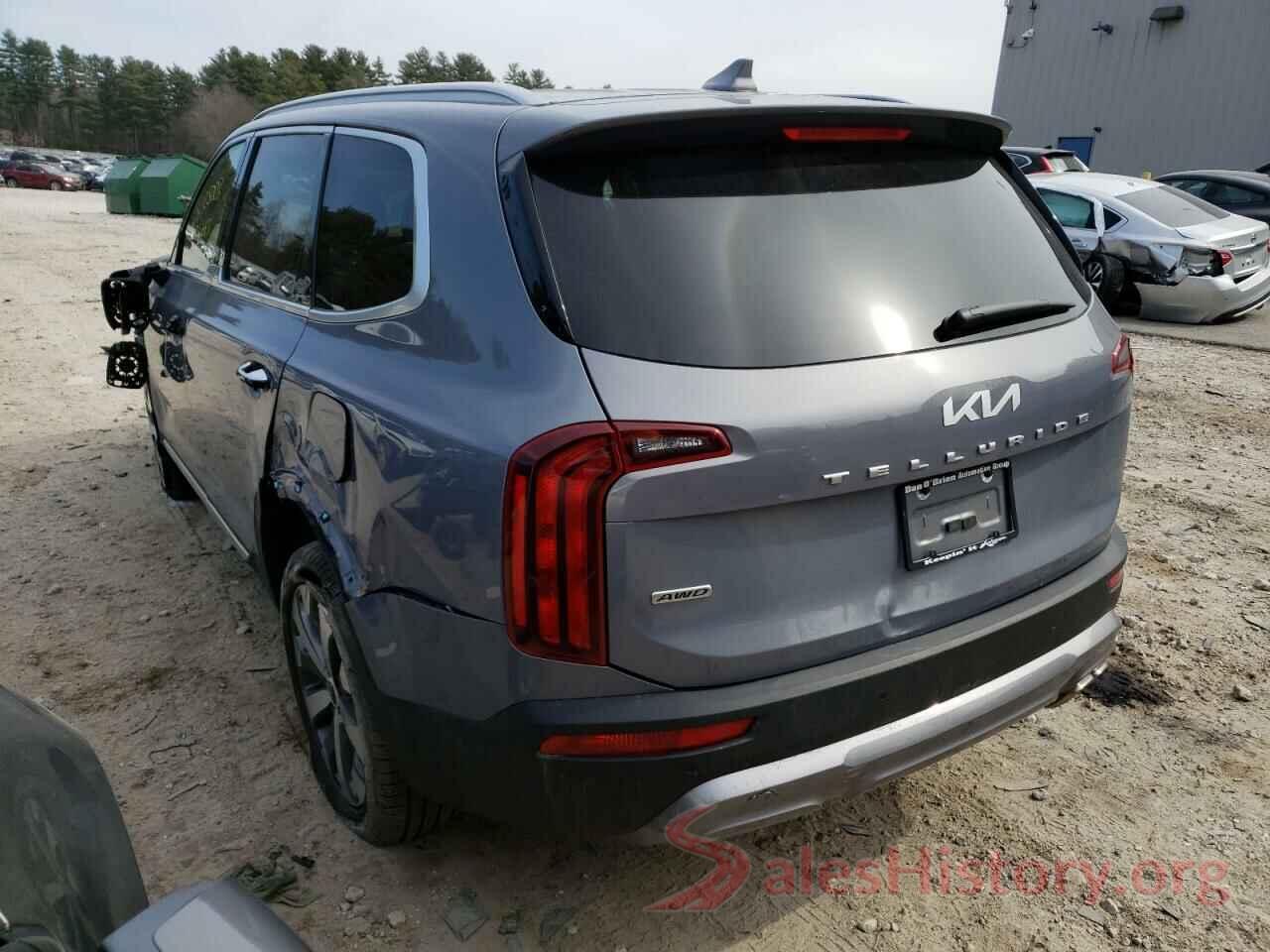 5XYP6DHC6NG287414 2022 KIA TELLURIDE