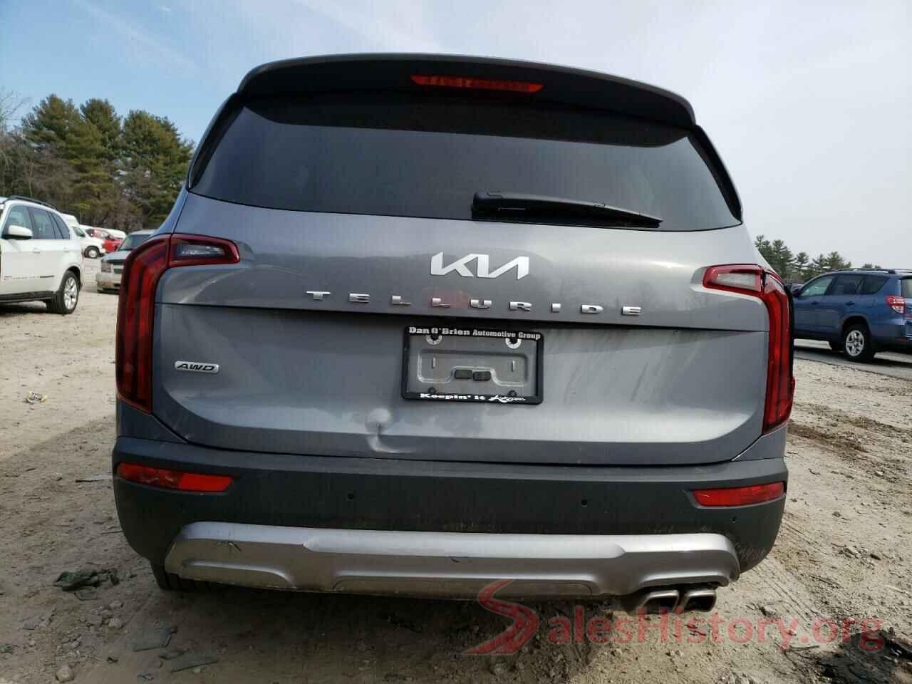 5XYP6DHC6NG287414 2022 KIA TELLURIDE