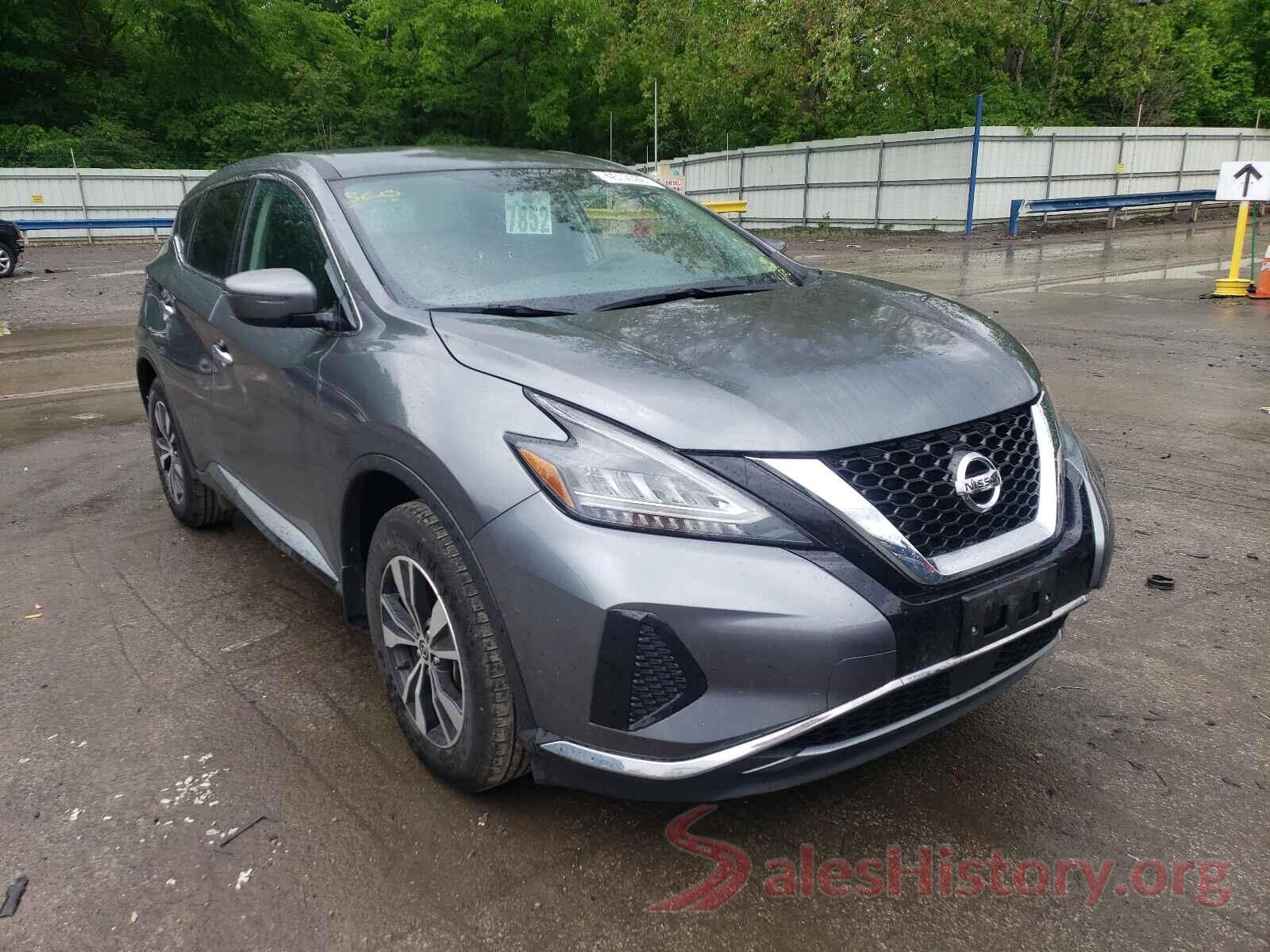 5N1AZ2MS5KN164301 2019 NISSAN MURANO