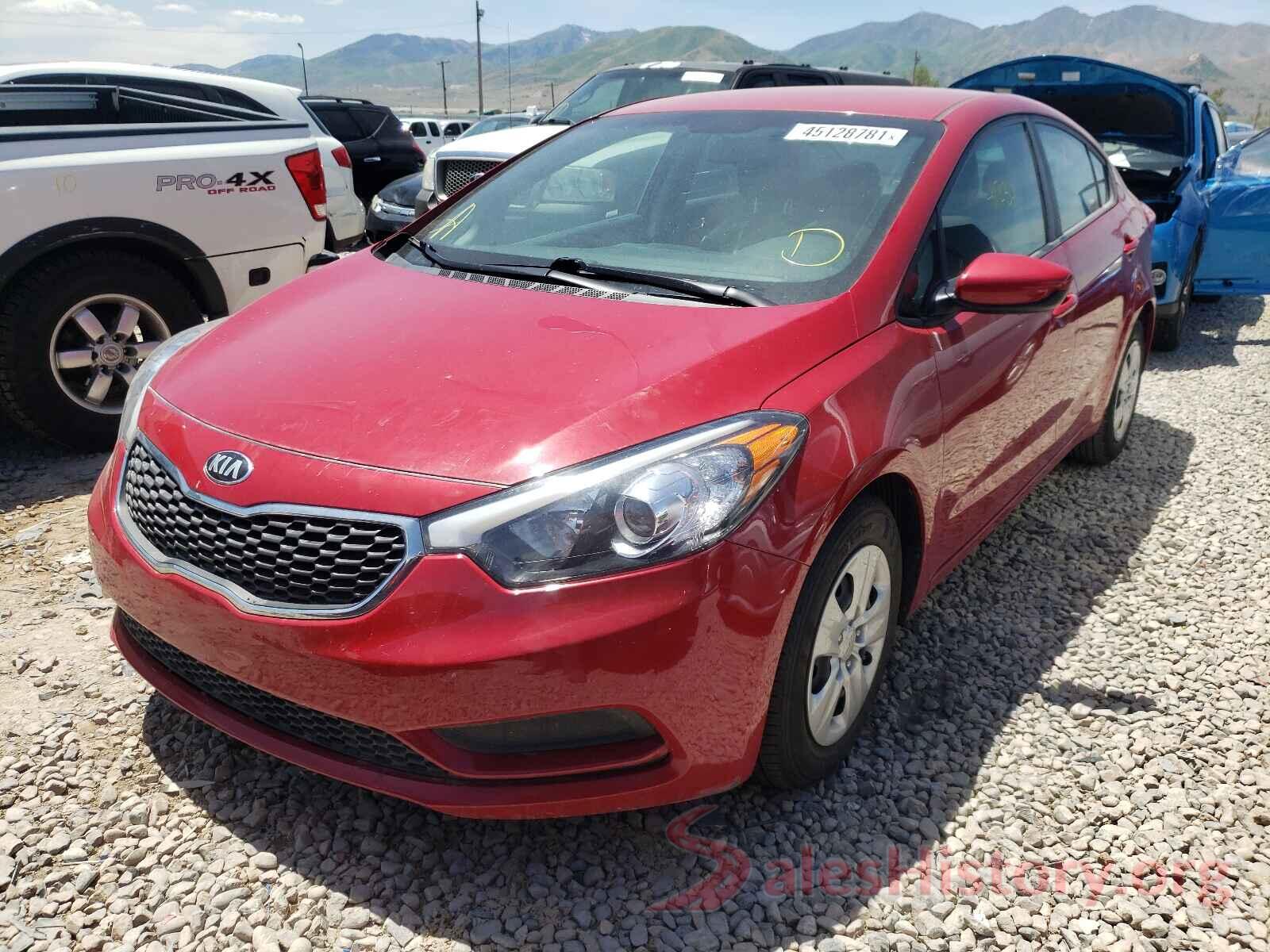 KNAFK4A67G5555049 2016 KIA FORTE