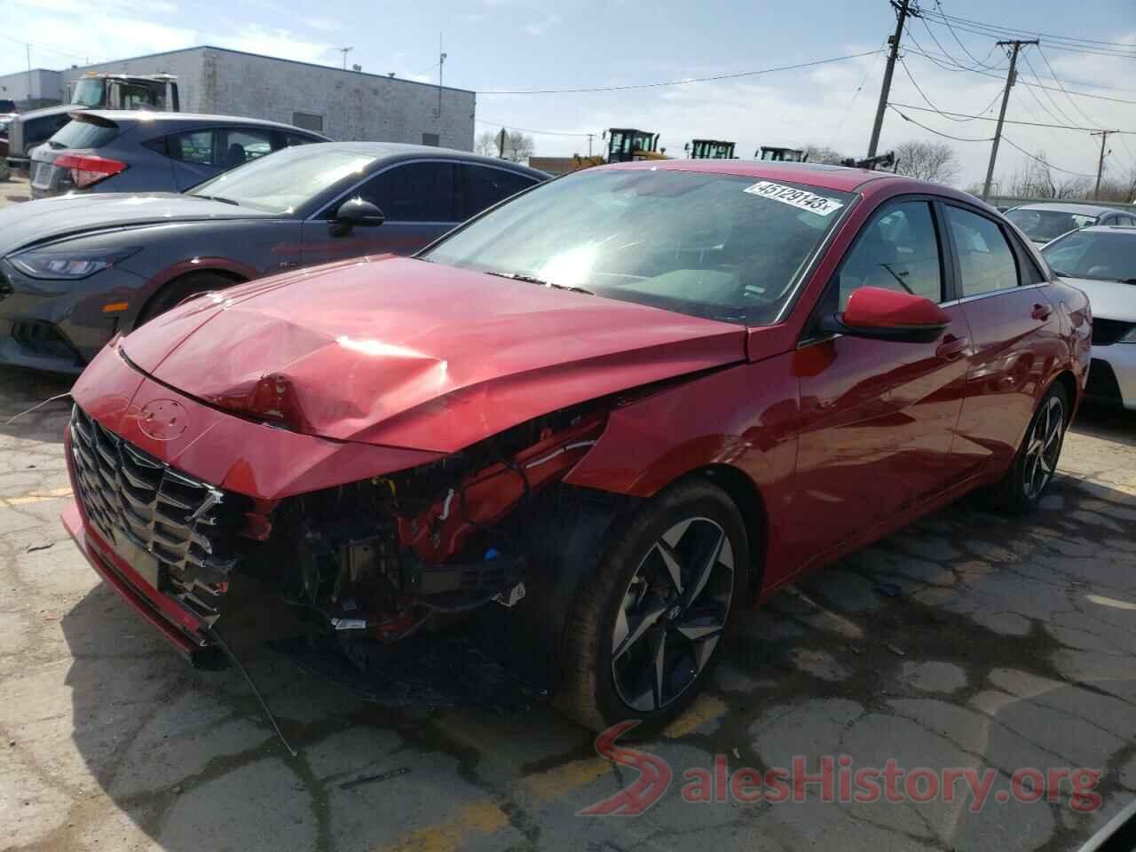 5NPLN4AGXMH027264 2021 HYUNDAI ELANTRA