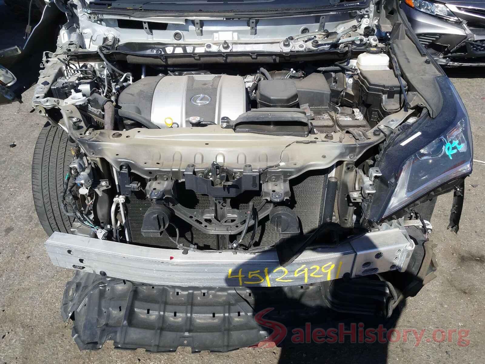 2T2ZZMCA0KC117493 2019 LEXUS RX350