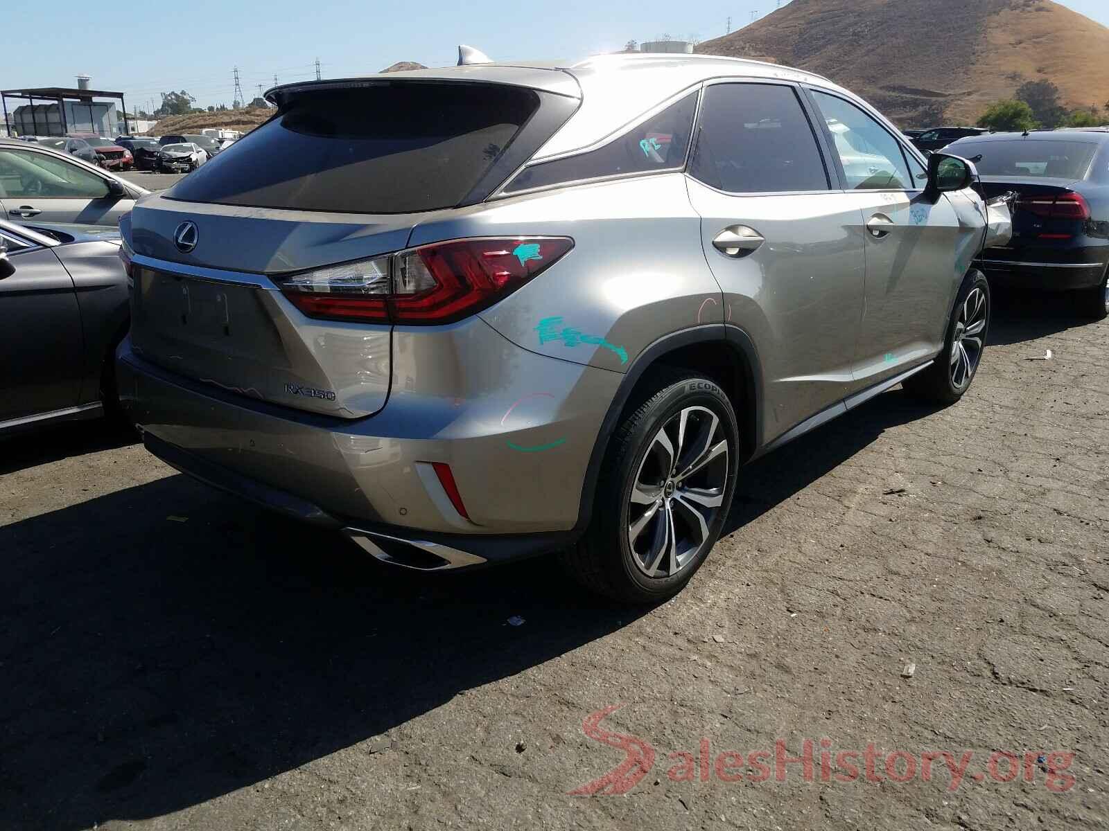 2T2ZZMCA0KC117493 2019 LEXUS RX350