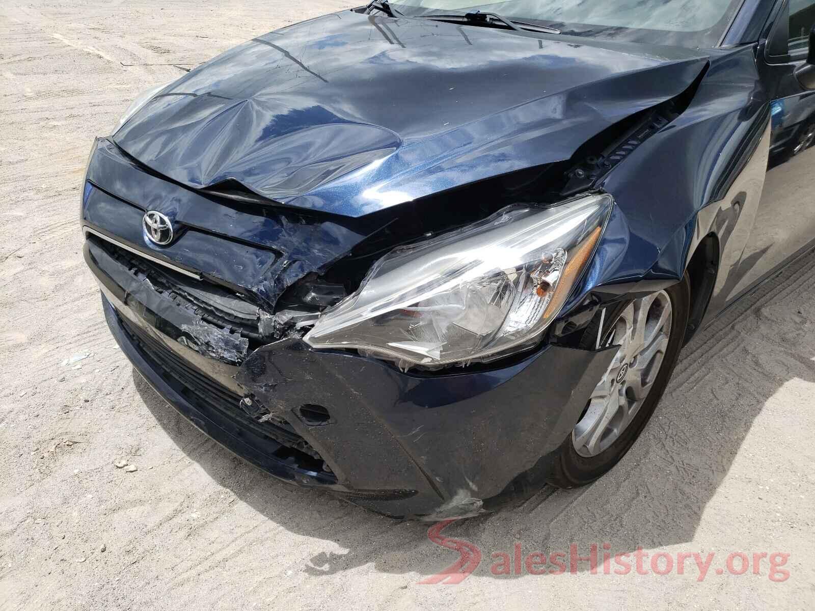 3MYDLBYV9JY318518 2018 TOYOTA YARIS