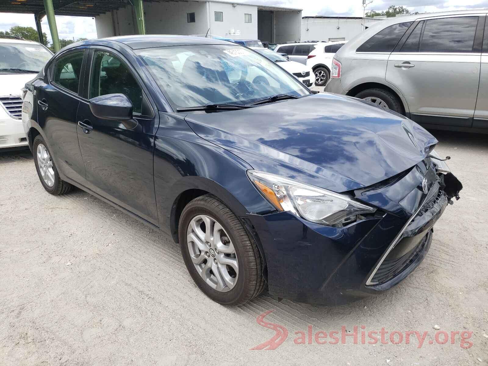 3MYDLBYV9JY318518 2018 TOYOTA YARIS