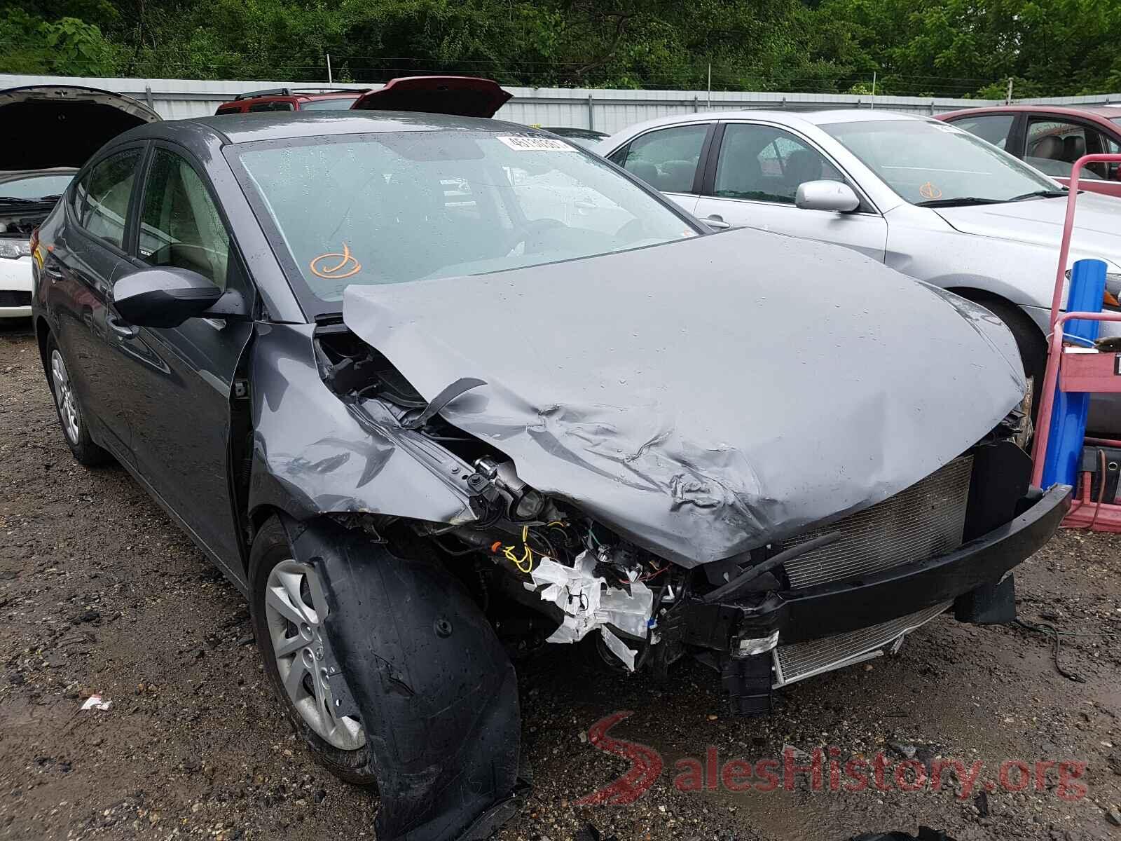 5NPD74LF5JH380882 2018 HYUNDAI ELANTRA