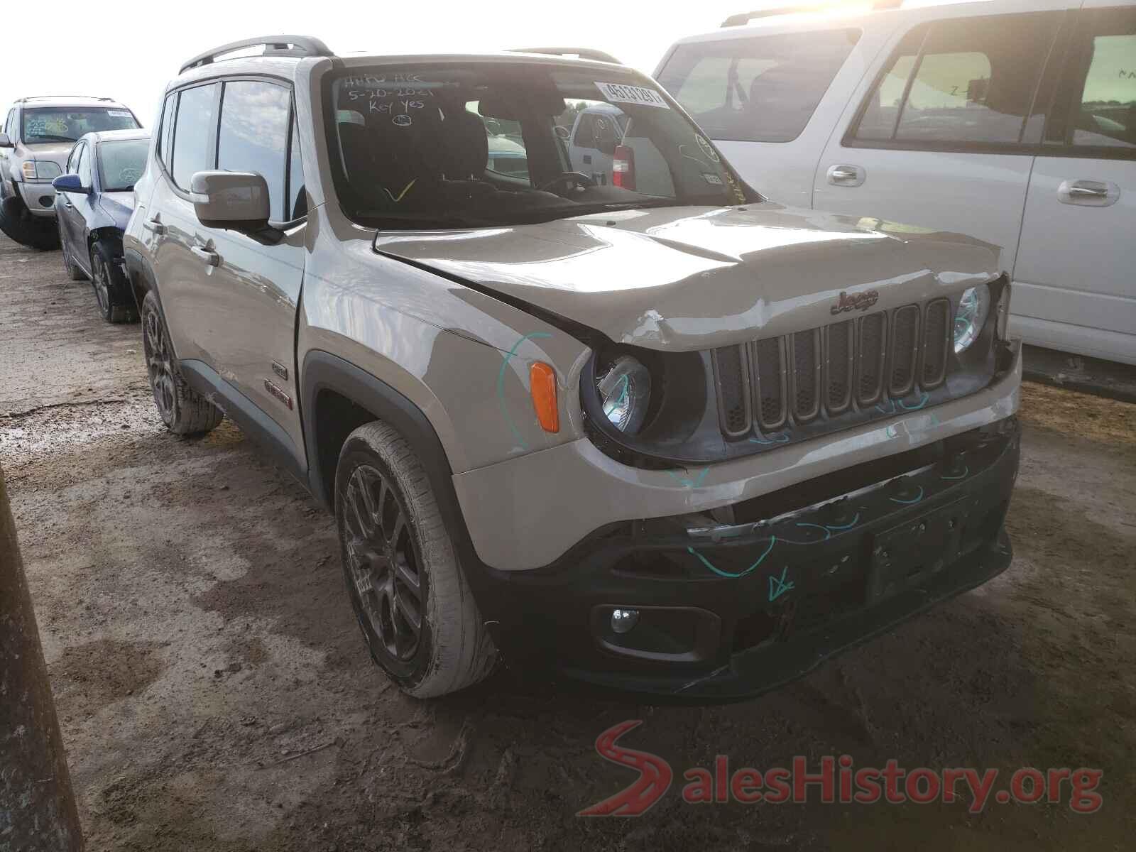 ZACCJABT5GPD04954 2016 JEEP RENEGADE