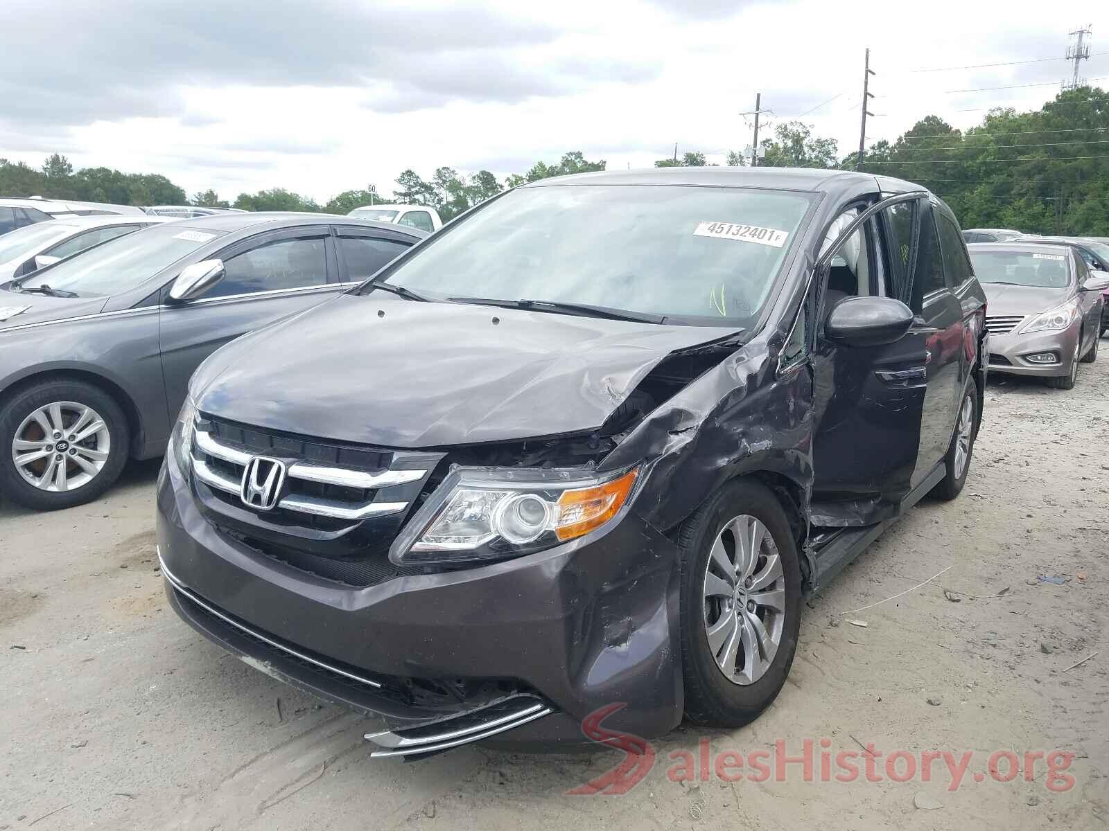 5FNRL5H34HB011753 2017 HONDA ODYSSEY