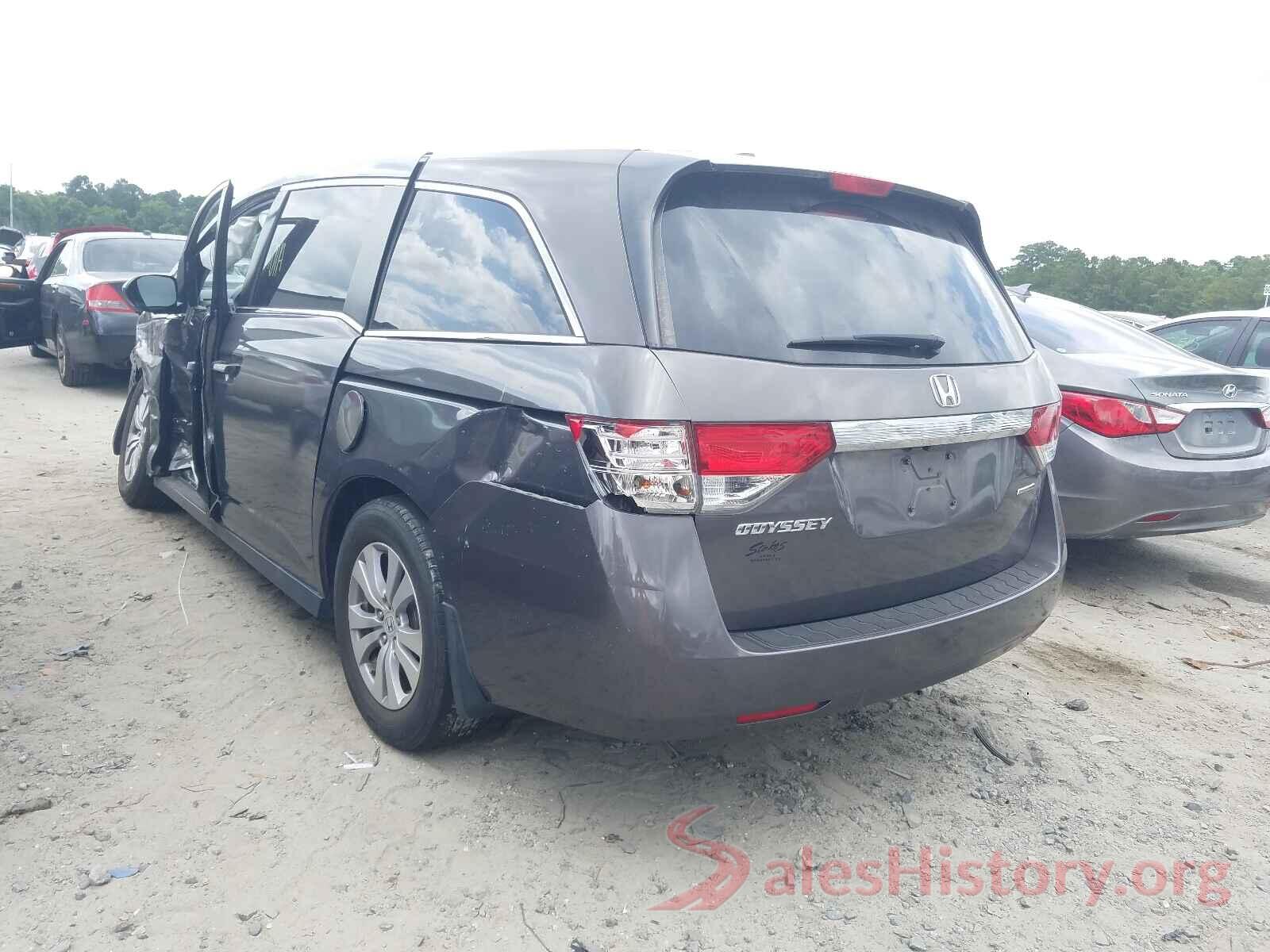 5FNRL5H34HB011753 2017 HONDA ODYSSEY