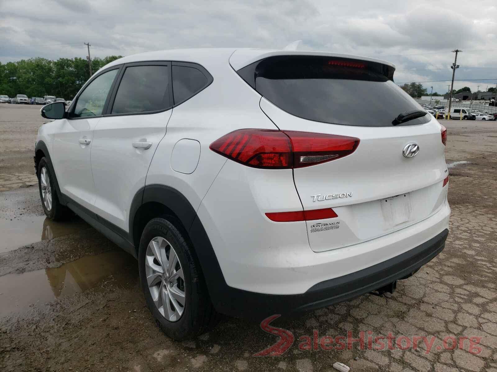 KM8J2CA40KU072700 2019 HYUNDAI TUCSON