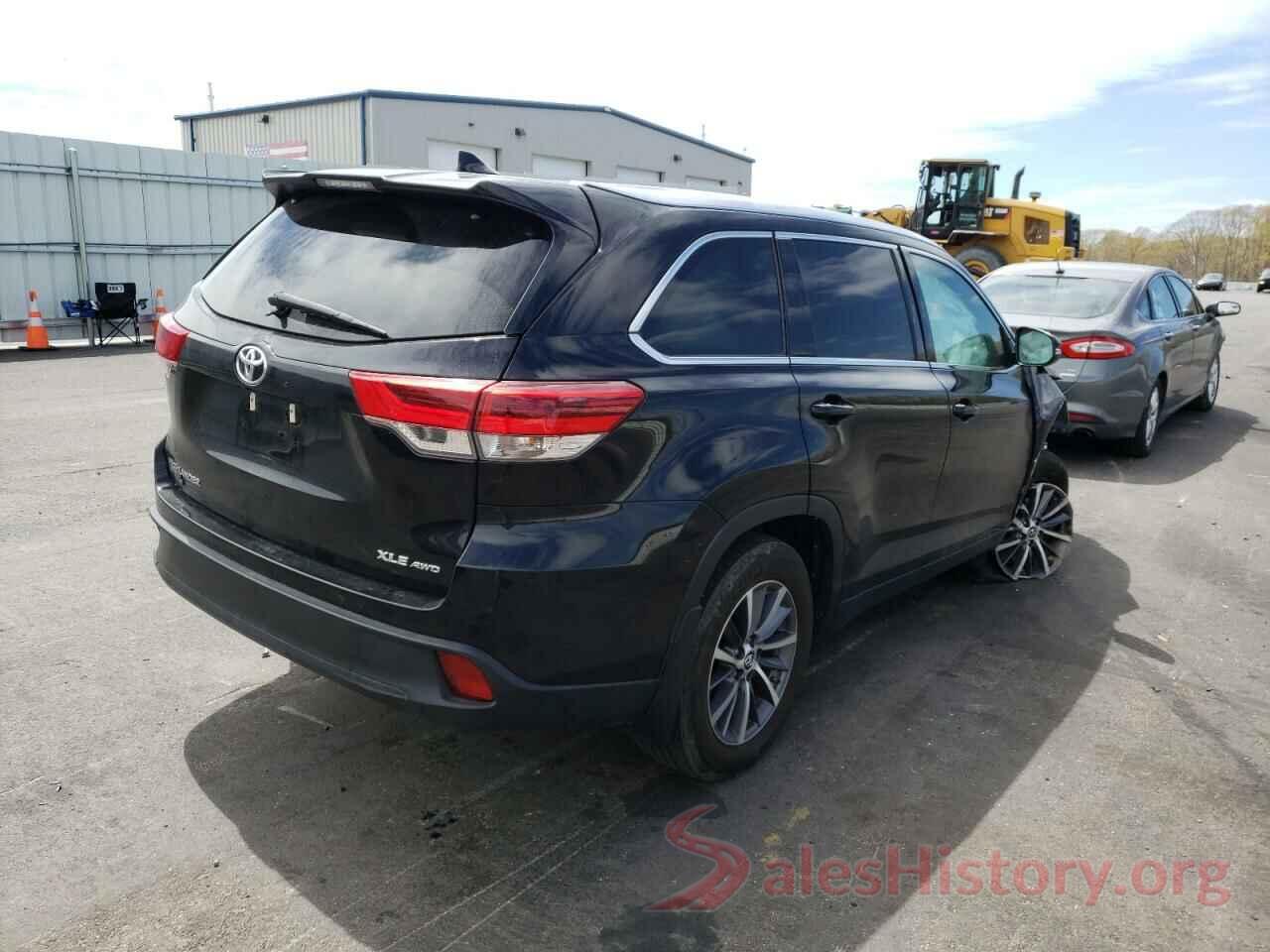 5TDJZRFH9KS592249 2019 TOYOTA HIGHLANDER