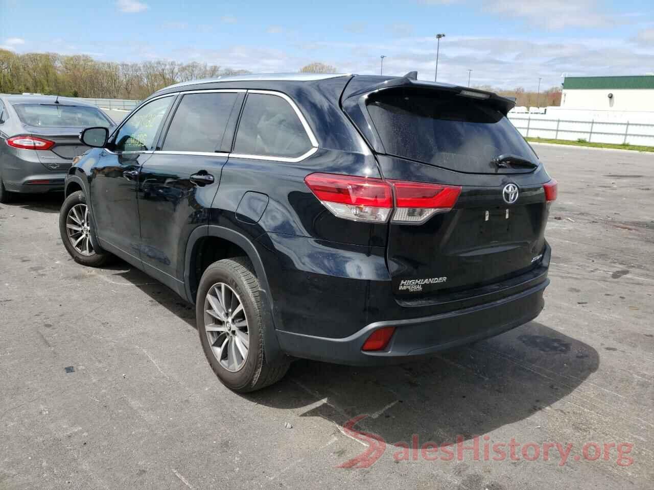 5TDJZRFH9KS592249 2019 TOYOTA HIGHLANDER