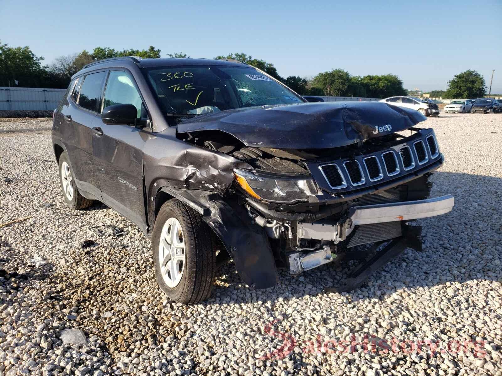 3C4NJCAB3JT438875 2018 JEEP COMPASS