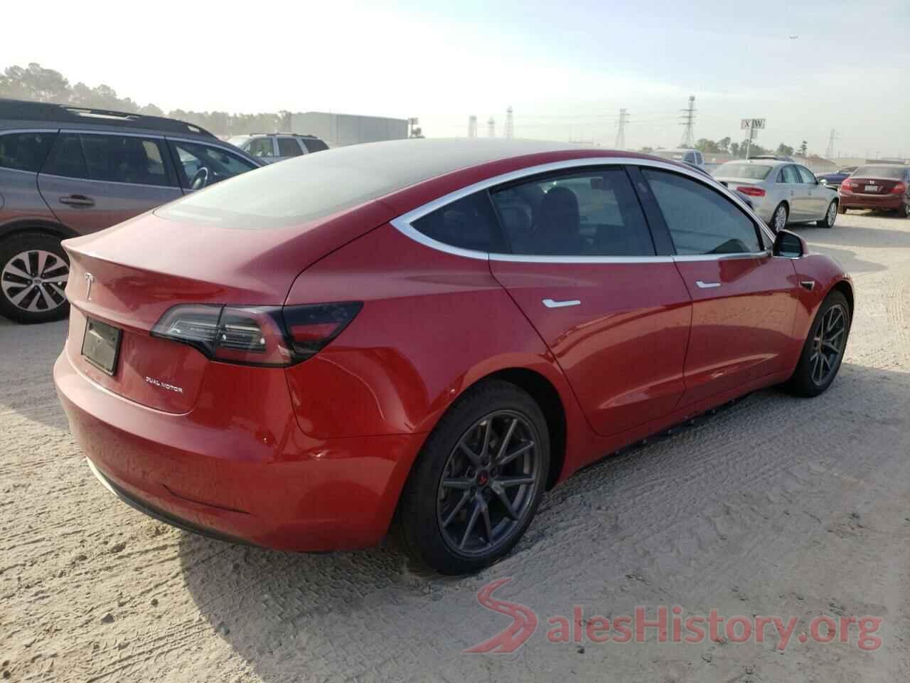 5YJ3E1EB8LF787039 2020 TESLA MODEL 3