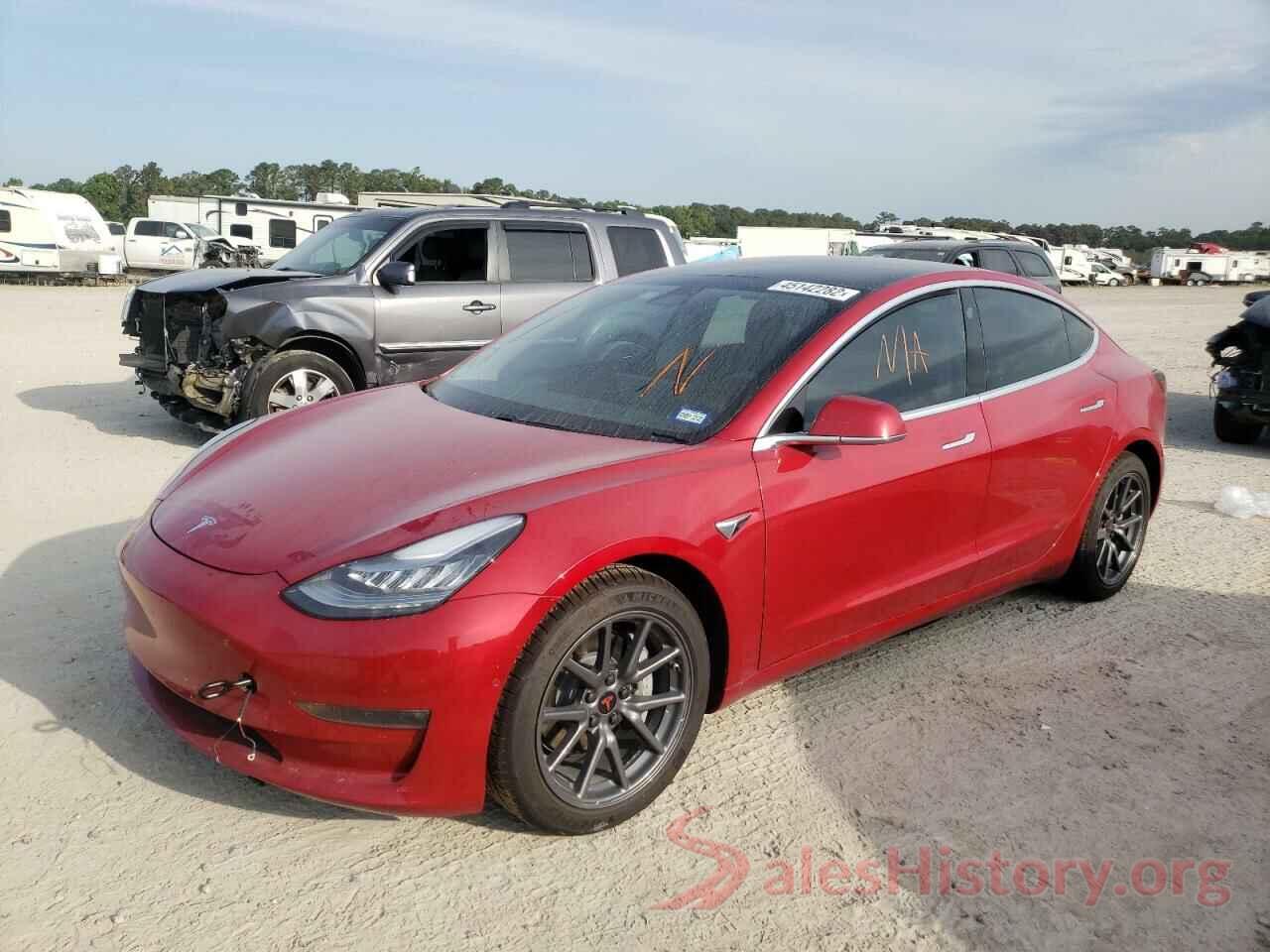 5YJ3E1EB8LF787039 2020 TESLA MODEL 3