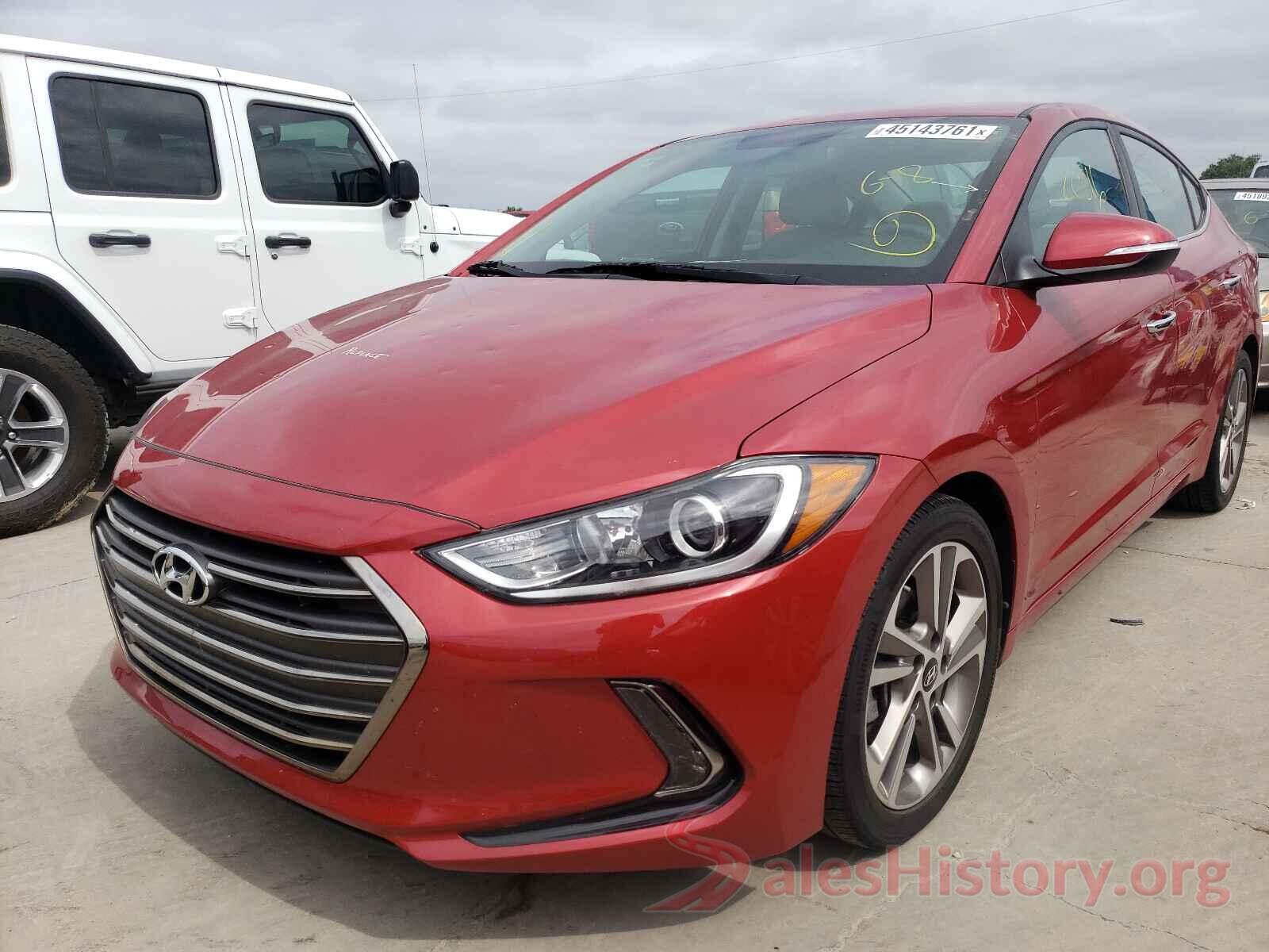 5NPD84LF8HH072807 2017 HYUNDAI ELANTRA