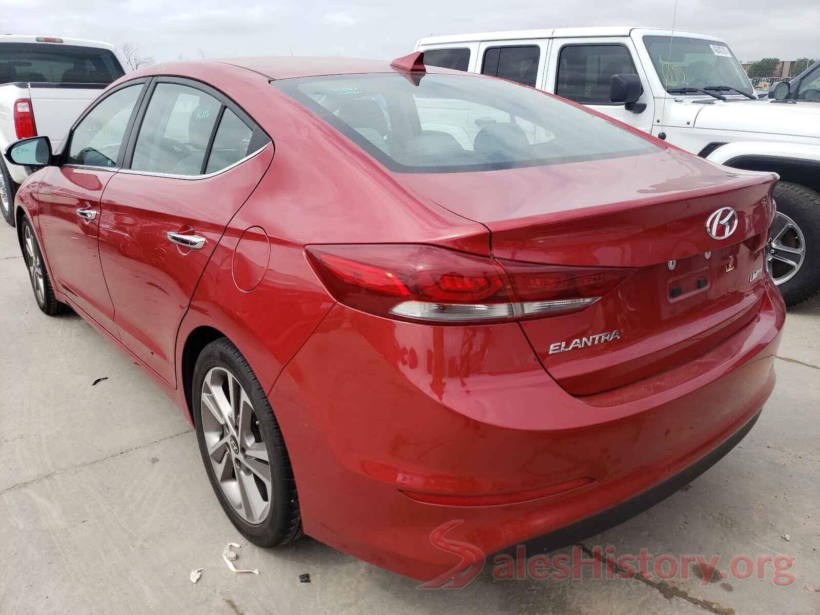 5NPD84LF8HH072807 2017 HYUNDAI ELANTRA