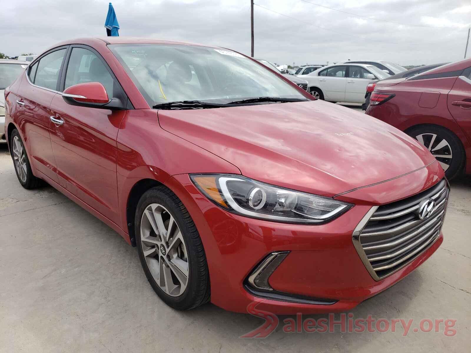 5NPD84LF8HH072807 2017 HYUNDAI ELANTRA