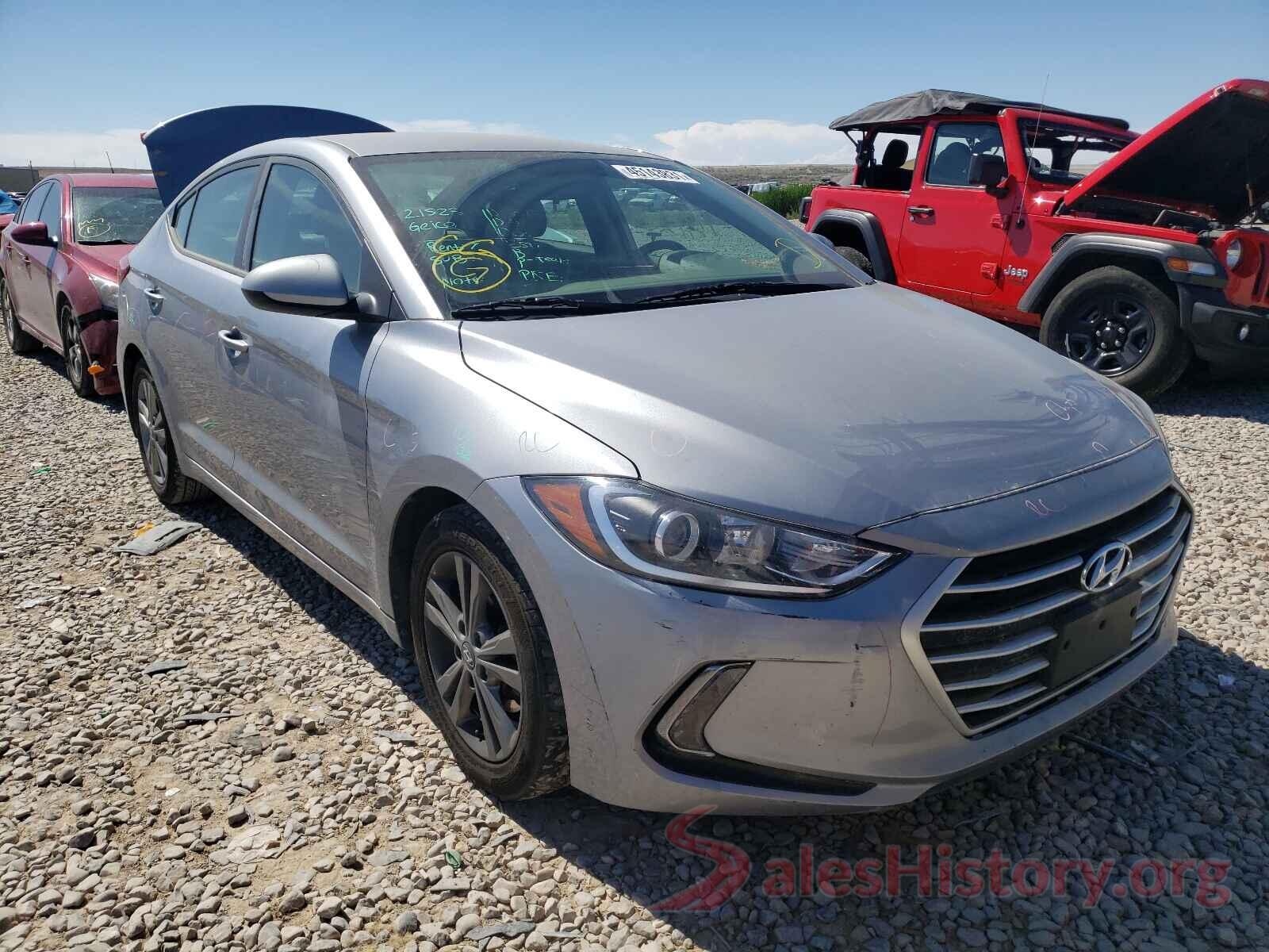 5NPD84LFXHH110151 2017 HYUNDAI ELANTRA